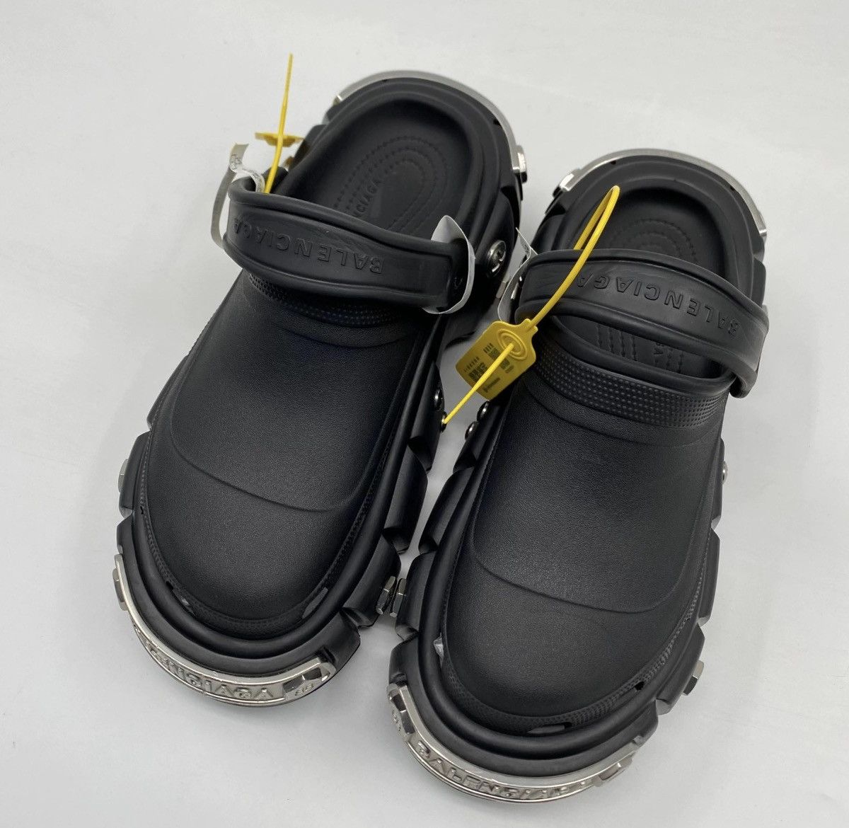 Balenciaga × Crocs Balenciaga x Crocs Hardcrocs Slide Black SIZE EU 42 Size US 12 / IT 42 - 8 Thumbnail