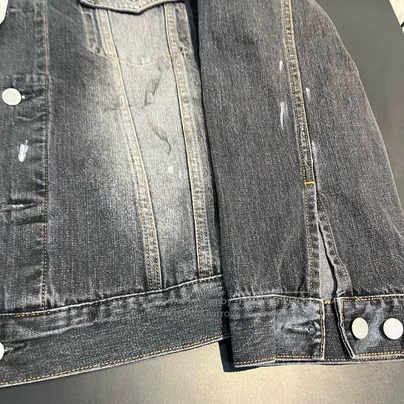 Acne Studios Acne Studios Retro faded ink-splashed loose off-the-should Size US S / EU 44-46 / 1 - 4 Thumbnail