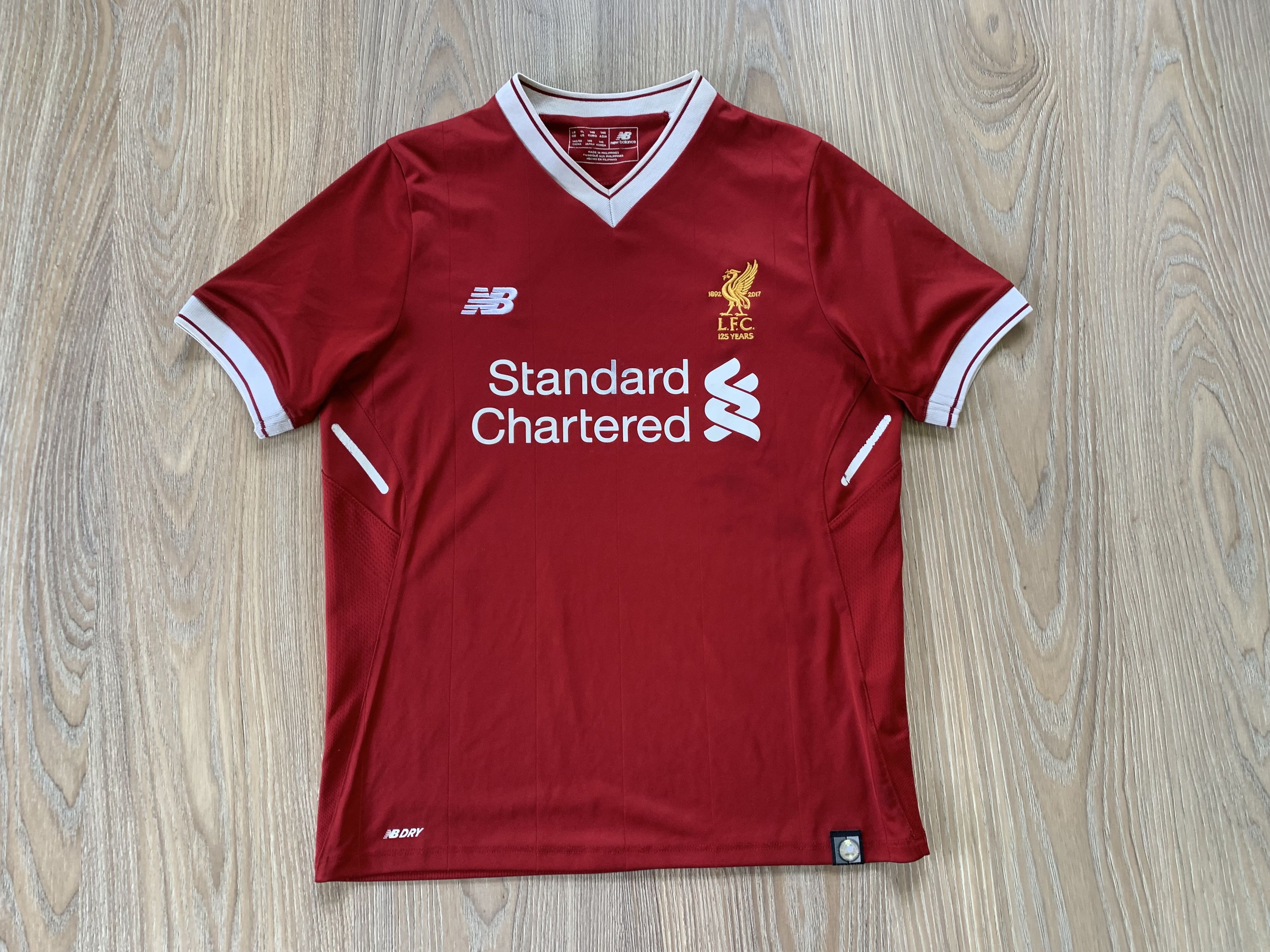 New Balance Liverpool Youth New Balance Red Soccer Jersey Size US XXS / EU 40 - 2 Thumbnail