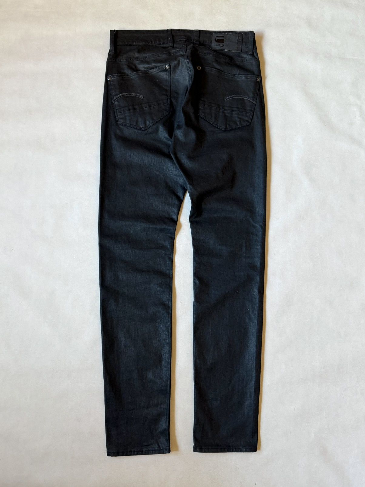 G-Star G-Star Revend Super Slim Waxed Jeans Denim rick owens style Size US 32 / EU 48 - 2 Thumbnail
