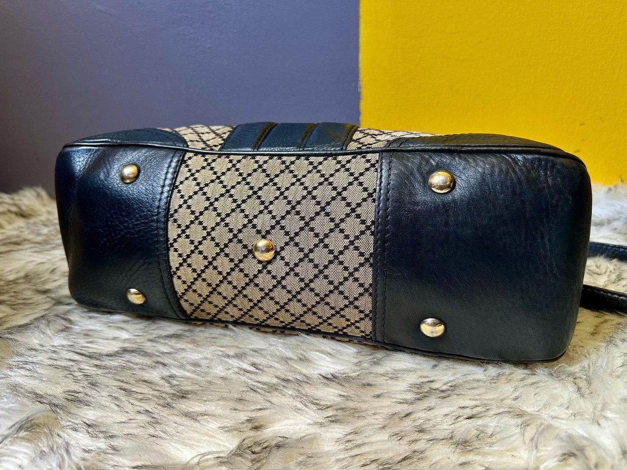 Gucci Authentic Gucci Diamante Canvas Catherine Medium Satchel Bag Size ONE SIZE - 4 Thumbnail