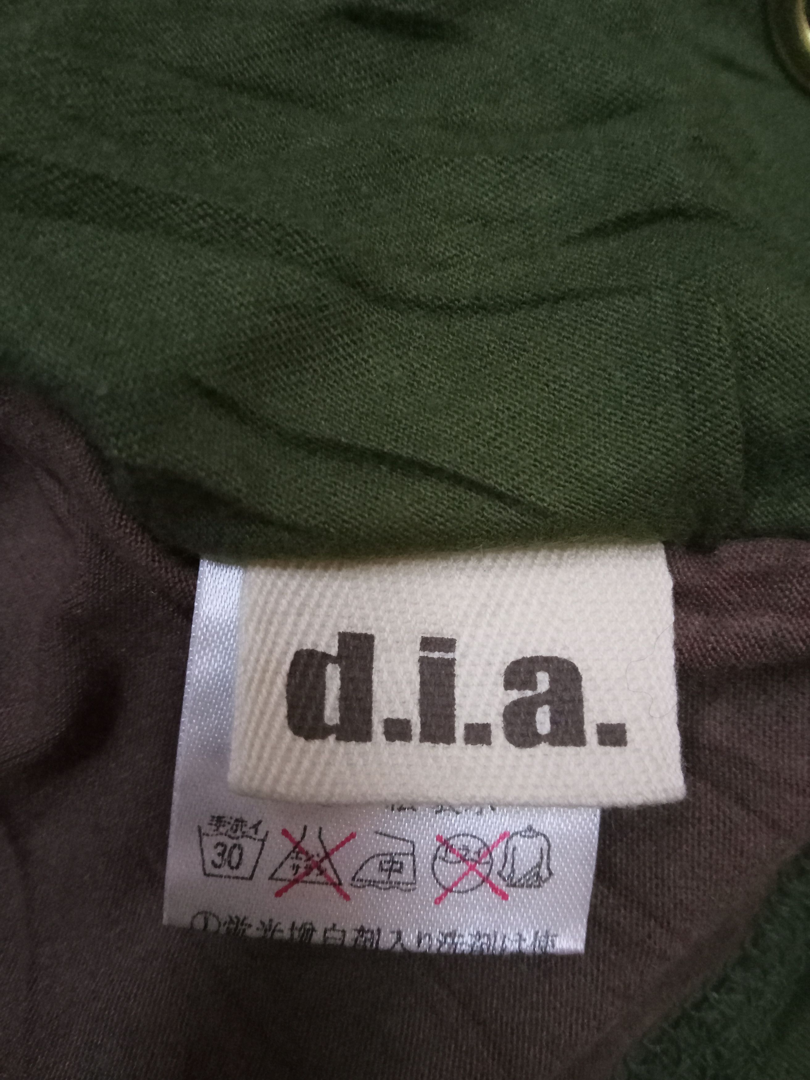 Japanese Brand d.i.a Extremely Rare Design Long Sleeves T Shirt Size S / US 4 / IT 40 - 3 Thumbnail