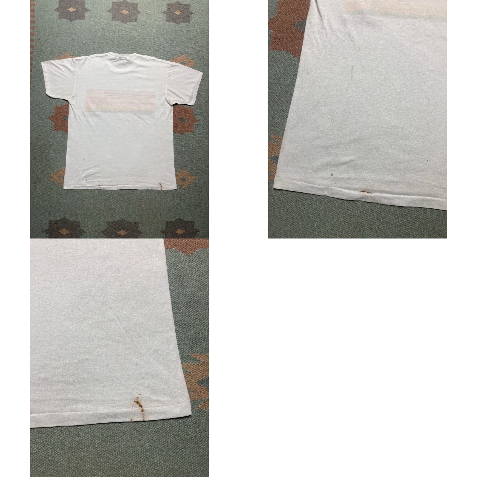 Sunray Sportswear VINTAGE 80s Sun Sportswear T-Shirt Kentucky Sunset Mountains White XL Men MENS Size US XL / EU 56 / 4 - 8 Thumbnail