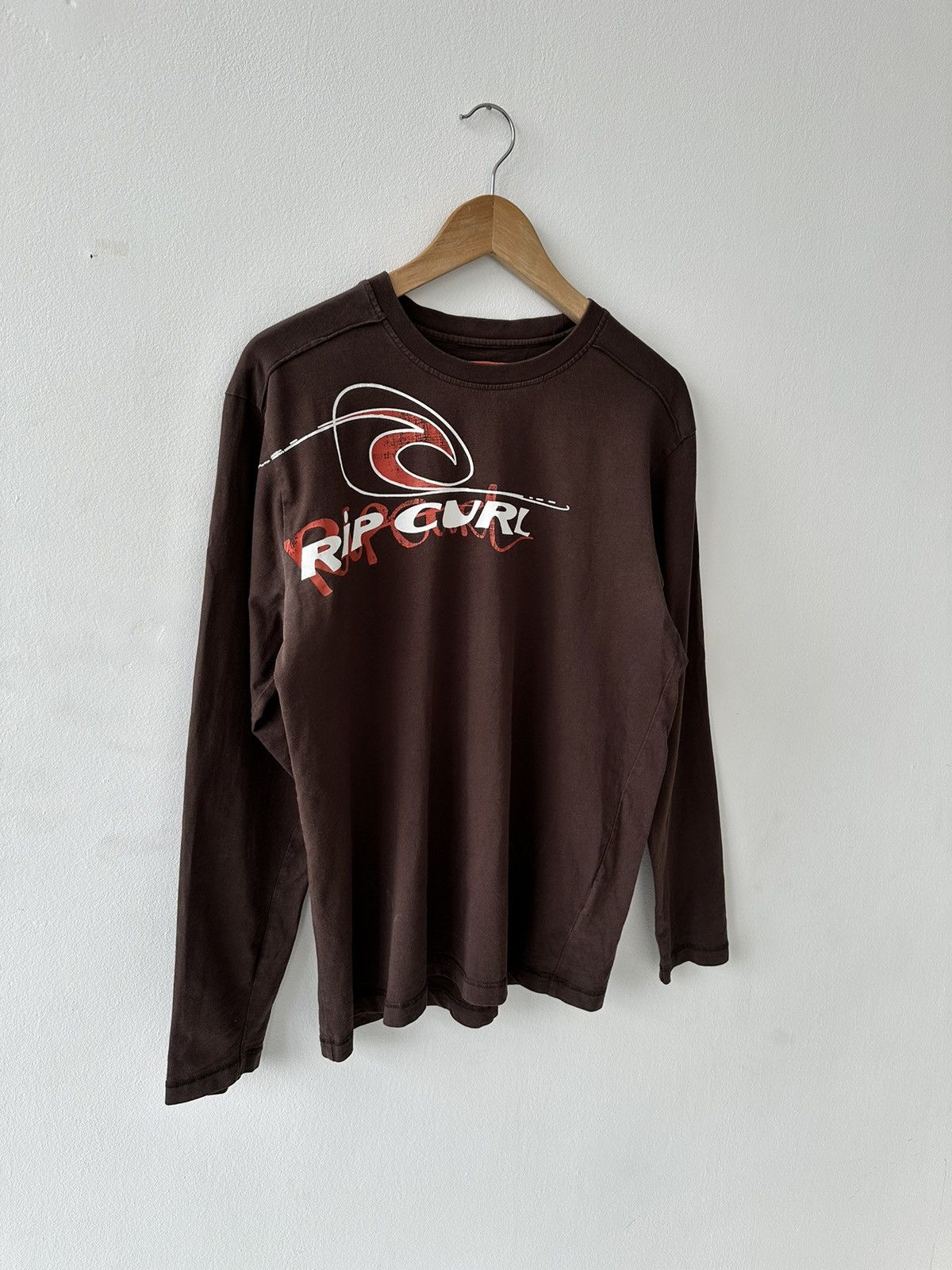 Rip Curl RIP CURL Long Sleeve T Shirt Vintage Skater Size US L / EU 52-54 / 3 - 2 Thumbnail