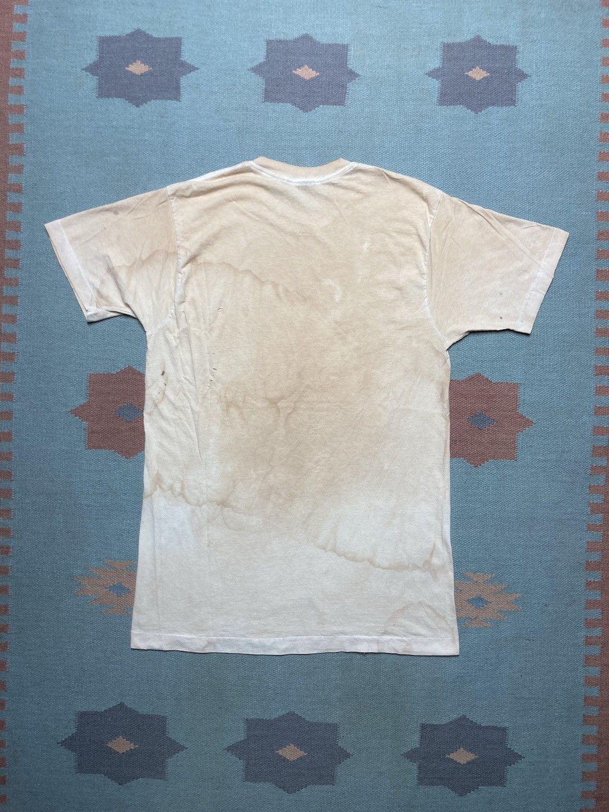 Vintage Vtg 80s blank white t shirt BVD grunge soft cotton large Size US L / EU 52-54 / 3 - 8 Thumbnail