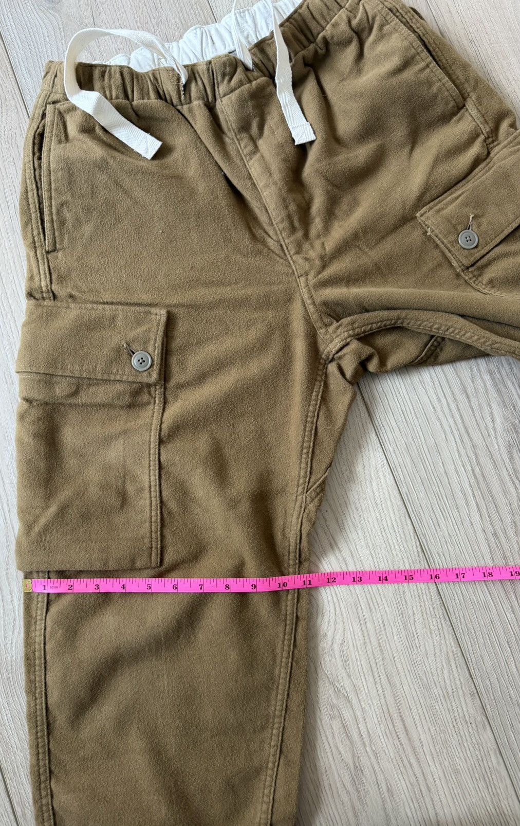 Nanamica Nanamica - Flannel Easy Cargo Pants Camel Size US 30 / EU 46 - 12 Thumbnail