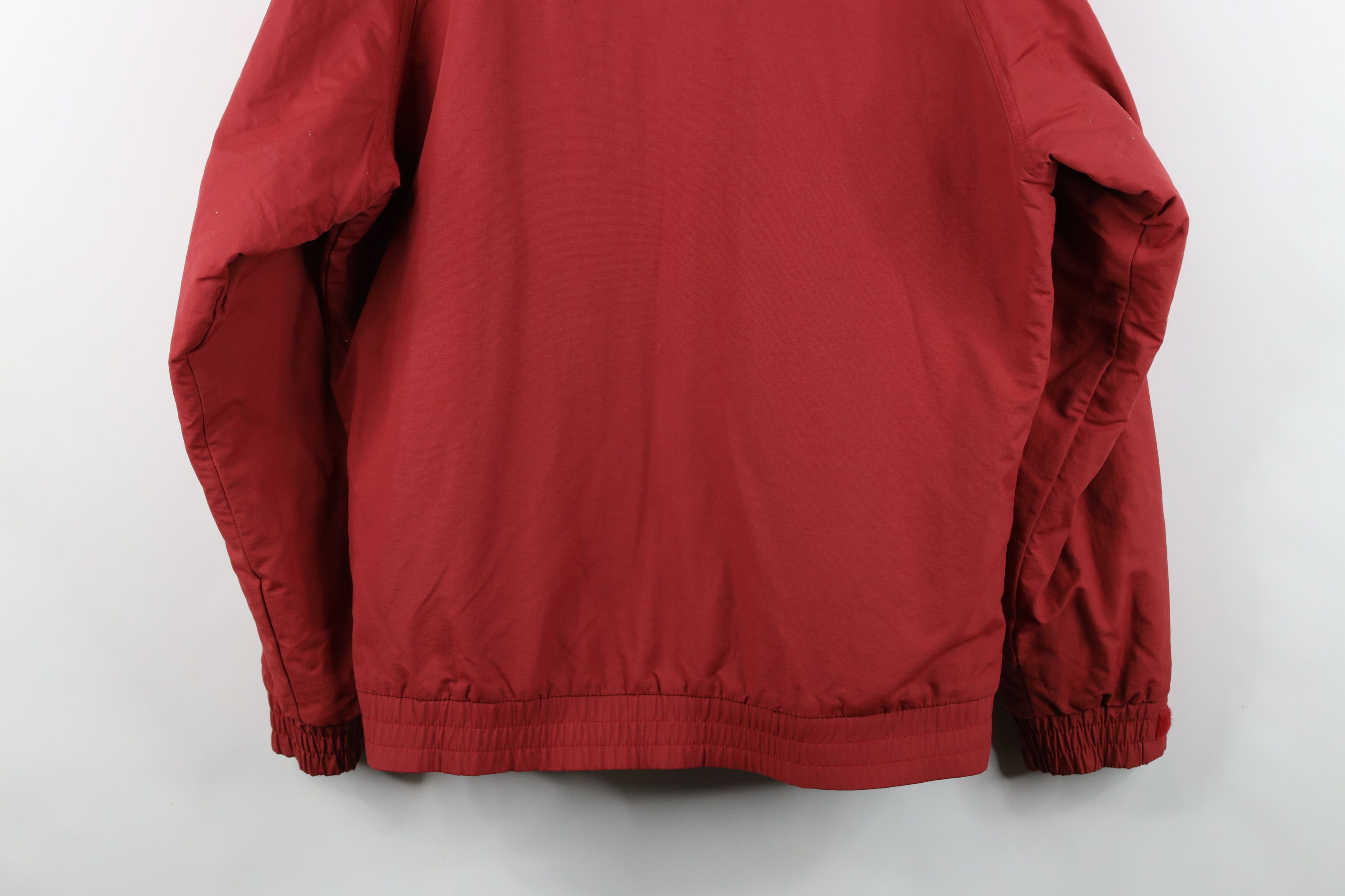 Cabelas Vintage Cabelas Spell Out Fleece Lined Bomber Jacket Red Size US S / EU 44-46 / 1 - 15 Thumbnail
