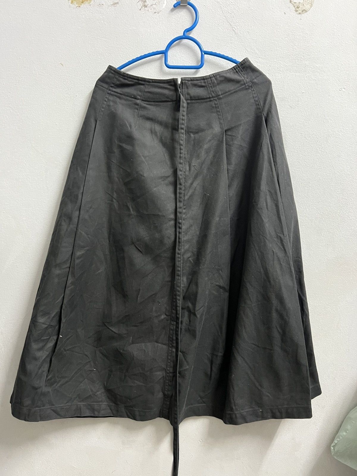 Issey Miyake PLANTATION BY ISSEY MIYAKE skirts black denim Size 26" / US 2 / IT 38 - 1 Thumbnail