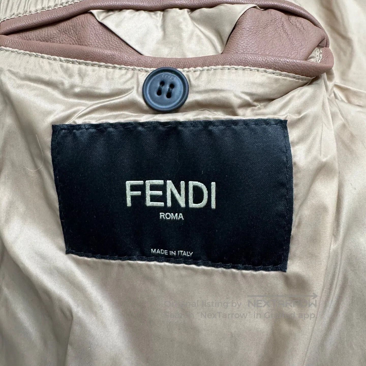 Fendi Fendi Teddy Coat in Camel Color. Size US L / EU 52-54 / 3 - 3 Thumbnail
