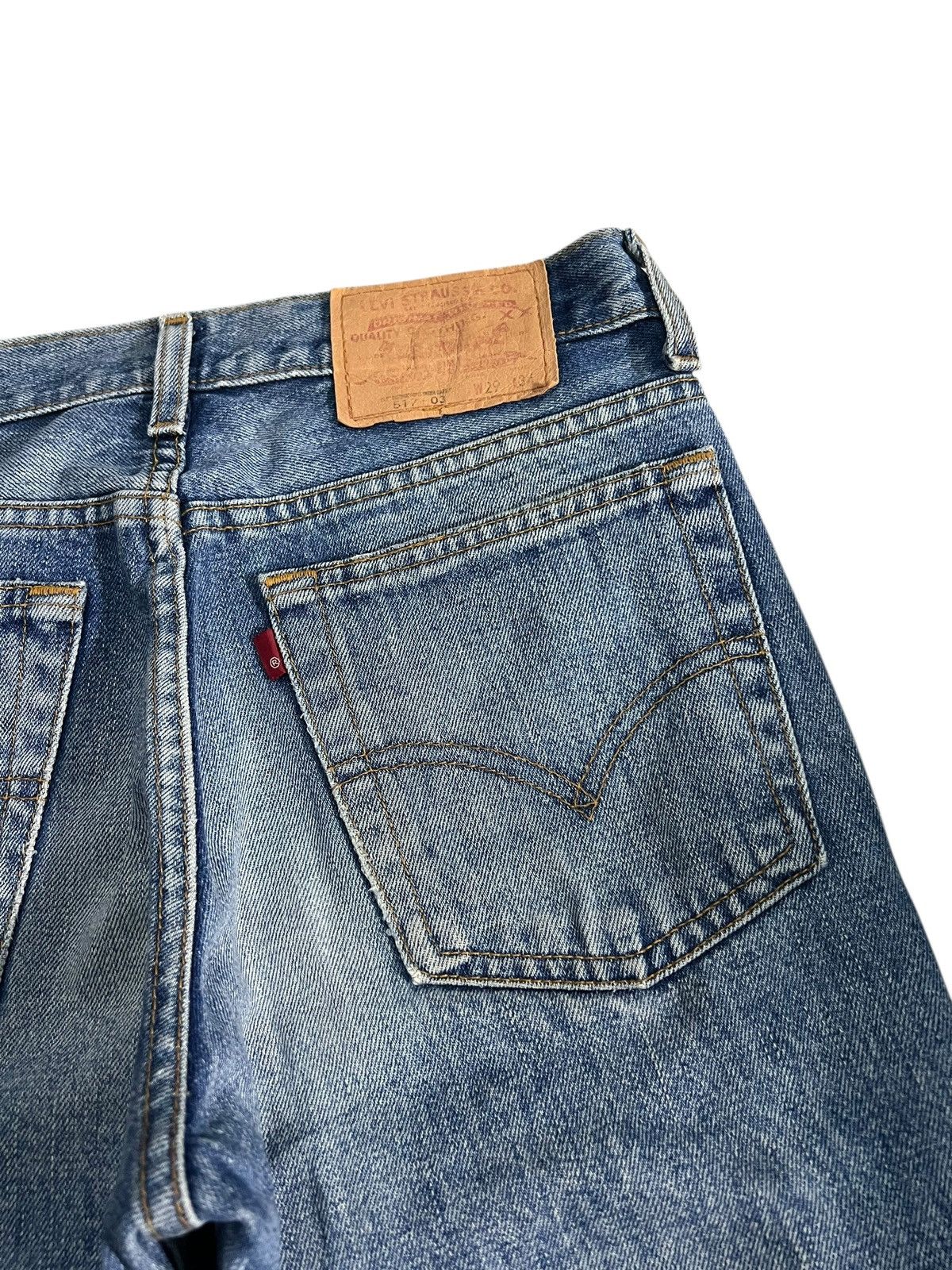 Levi's Vintage Flare Levi’s 517-03 Single R Distress Mud Wash Jean Size US 28 / EU 44 - 13 Thumbnail