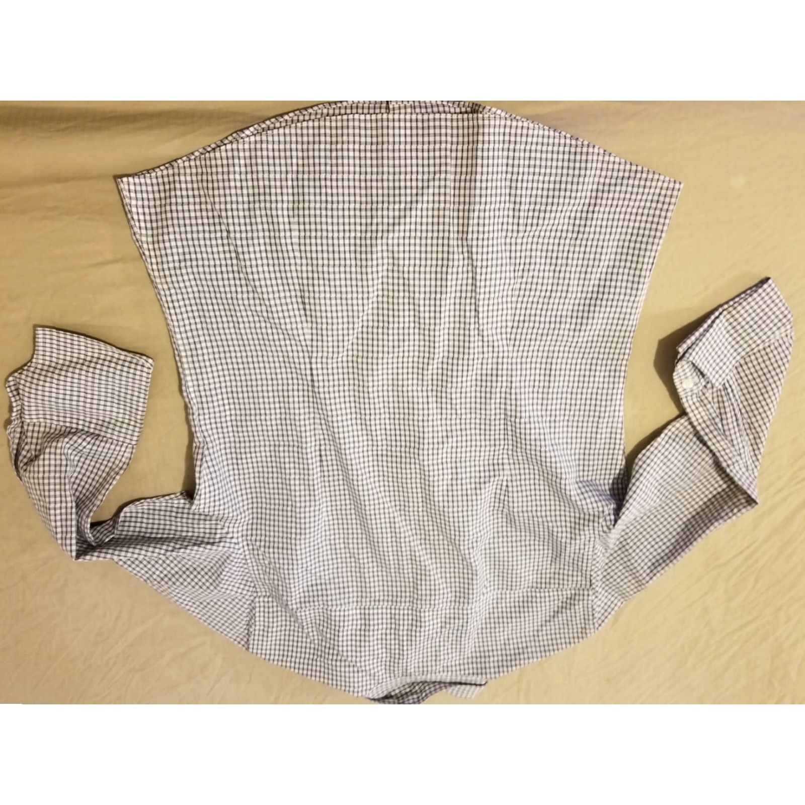 Brooks Brothers Womens Brooks Brothers Dress Shirt Blouse 8 Gray Cotton Button Shirt Womens Size M / US 6-8 / IT 42-44 - 7 Thumbnail