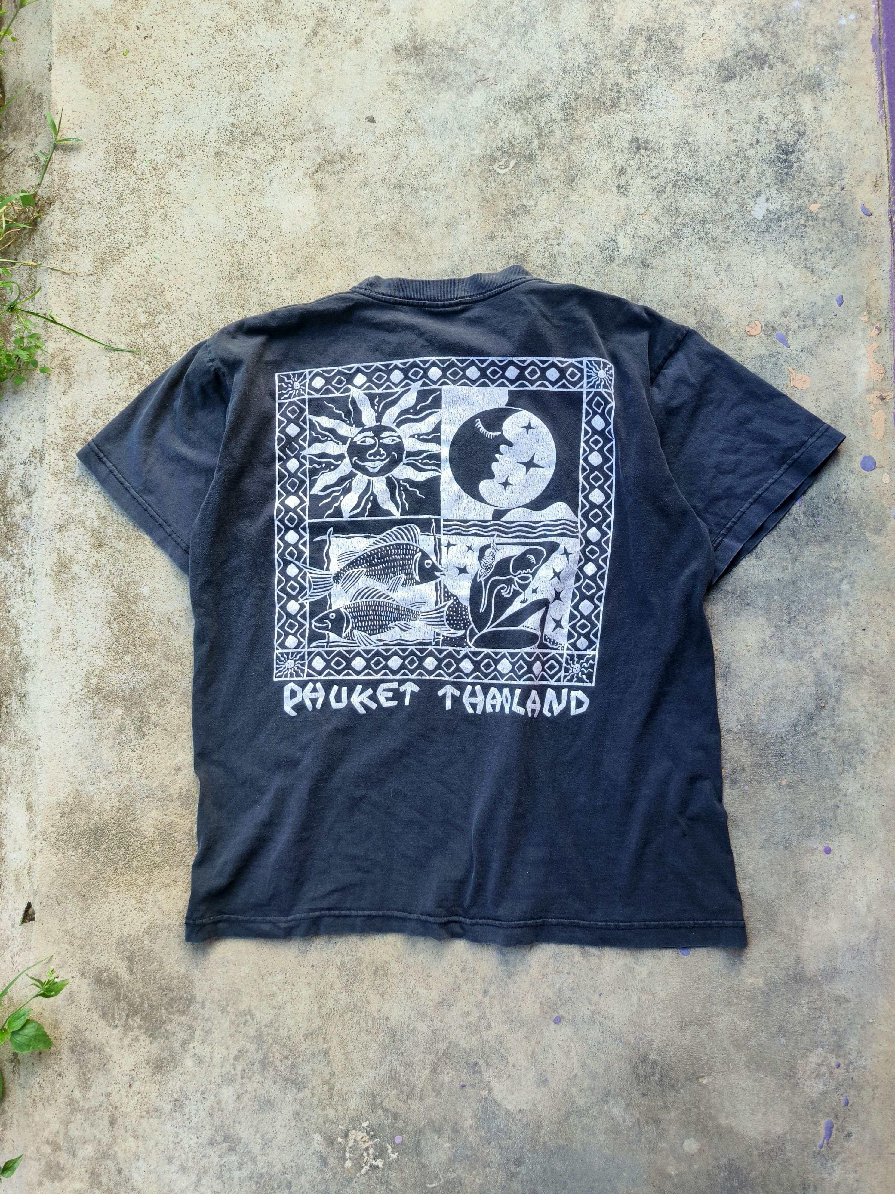 Quiksilver Vintage 90s Quiksilver Phuket Thailand Rare Design Size US M / EU 48-50 / 2 - 1 Thumbnail