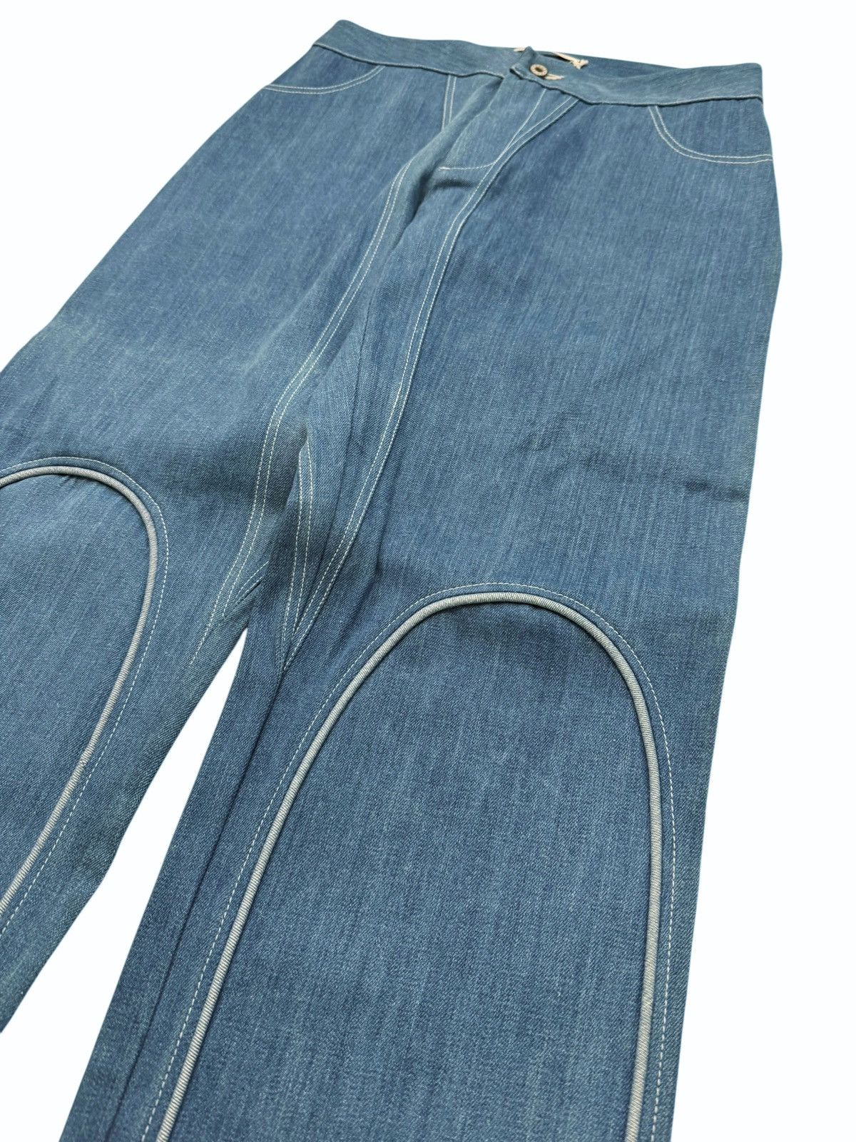Mainline:RUS/Fr.CA/DE Ella Panel Denim Pants Size 26" / US 2 / IT 38 - 4 Thumbnail