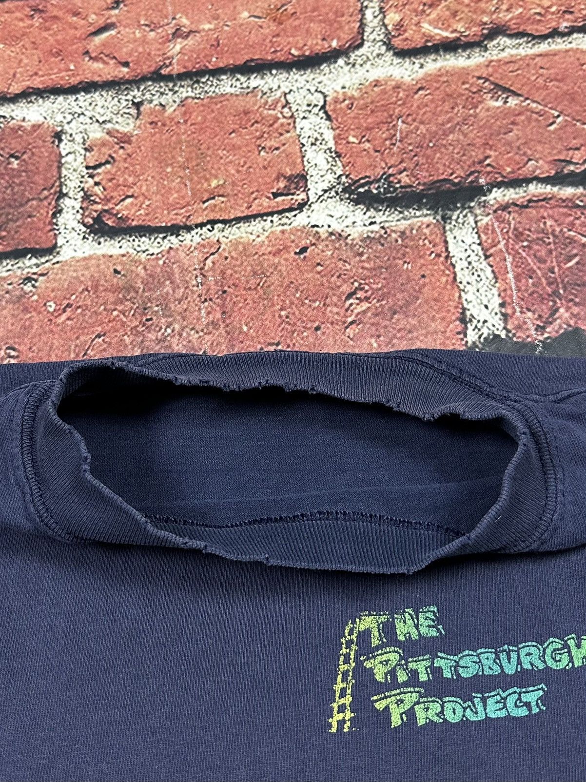 Vintage Vintage The Pittsburgh Project T Shirt Non Profit Faded Size US M / EU 48-50 / 2 - 6 Thumbnail