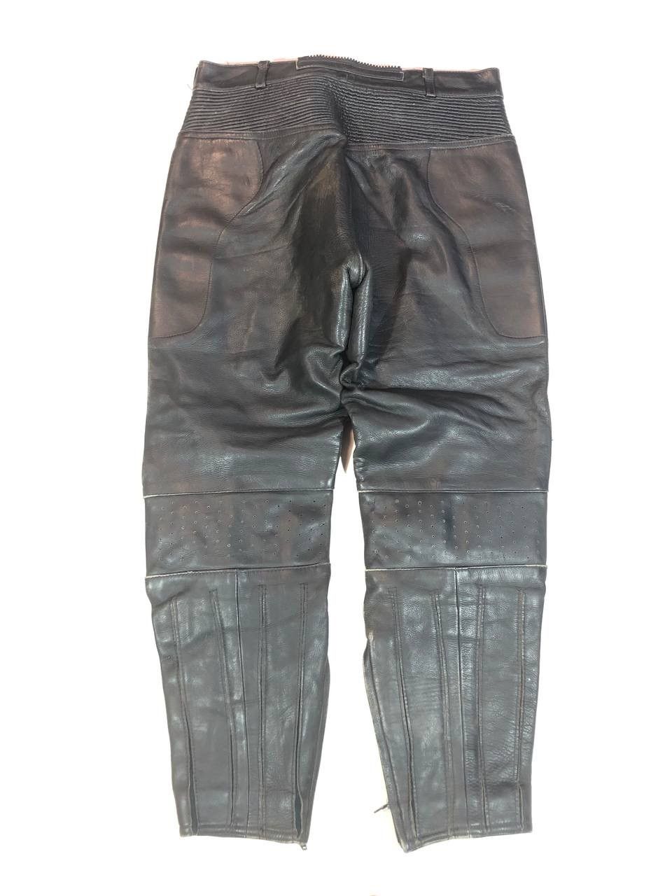 Vintage Frank Thomas Racing Moto Leather Pants Vintage Size US 34 / EU 50 - 6 Thumbnail