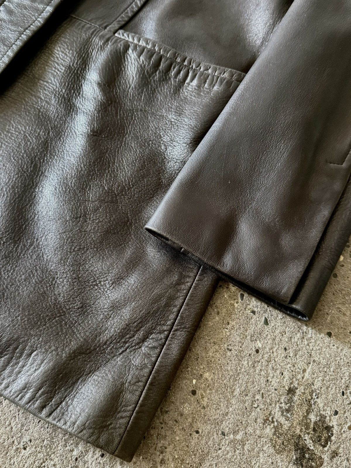 Gucci Gucci - Tom Ford - 1997 - Leather Jacket Size US XS / EU 42 / 0 - 2 Thumbnail