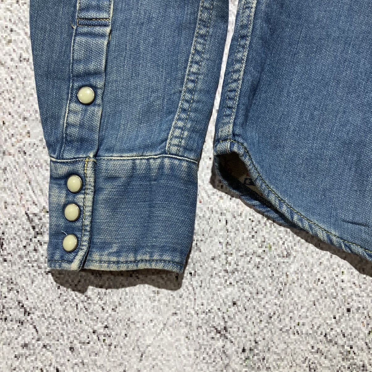 Hysteric Glamour Vintage Hysteric Glamour Western Shirt Denim Blue Jeans Size US S / EU 44-46 / 1 - 14 Thumbnail