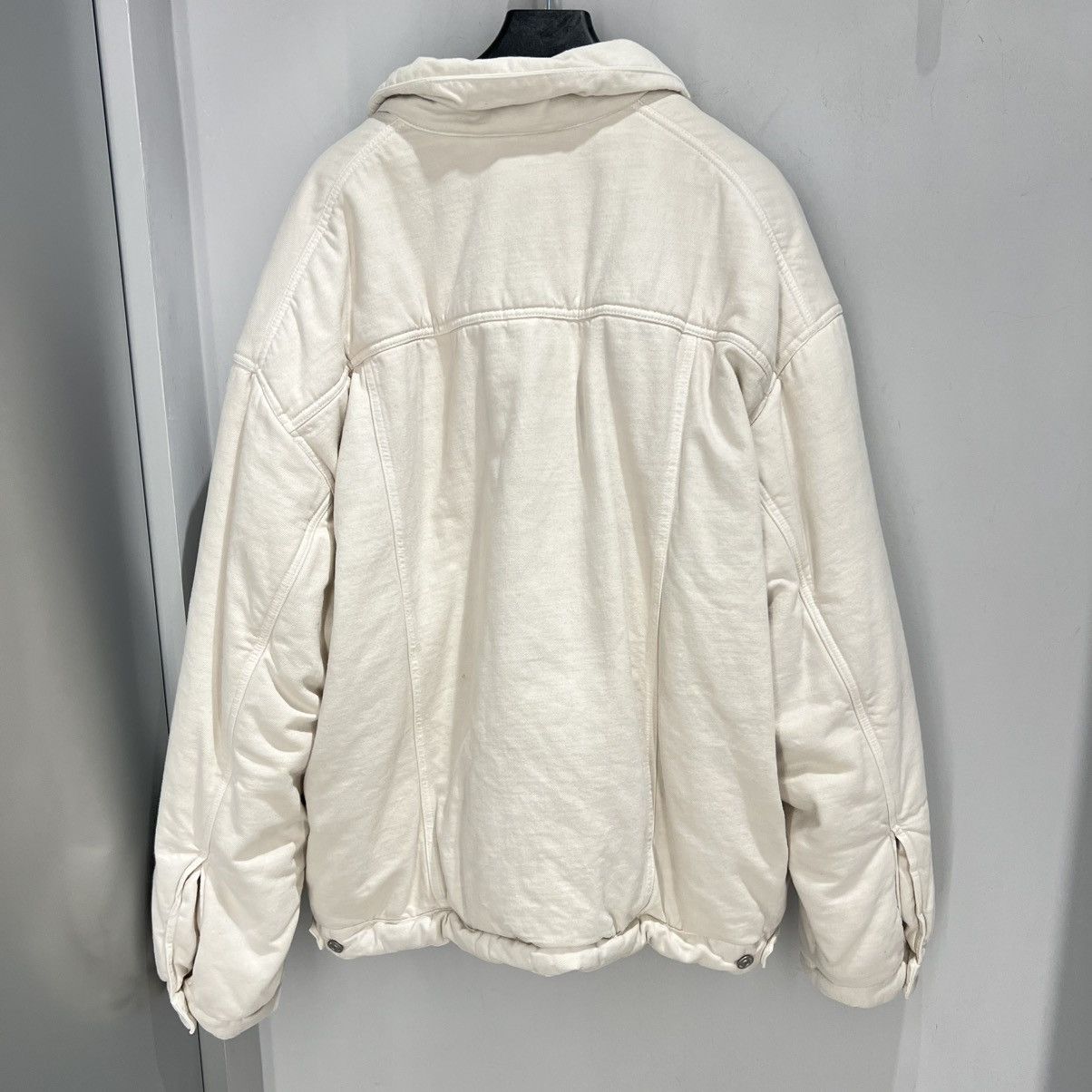 Balenciaga Balenciaga Oversized Puffer Denim Jacket Size US L / EU 52-54 / 3 - 2 Thumbnail
