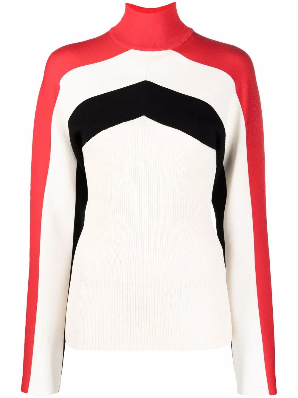 Jil Sander o1y1025 Turtleneck Sweater in Multicolor Size M / US 6-8 / IT 42-44 - 1 Thumbnail
