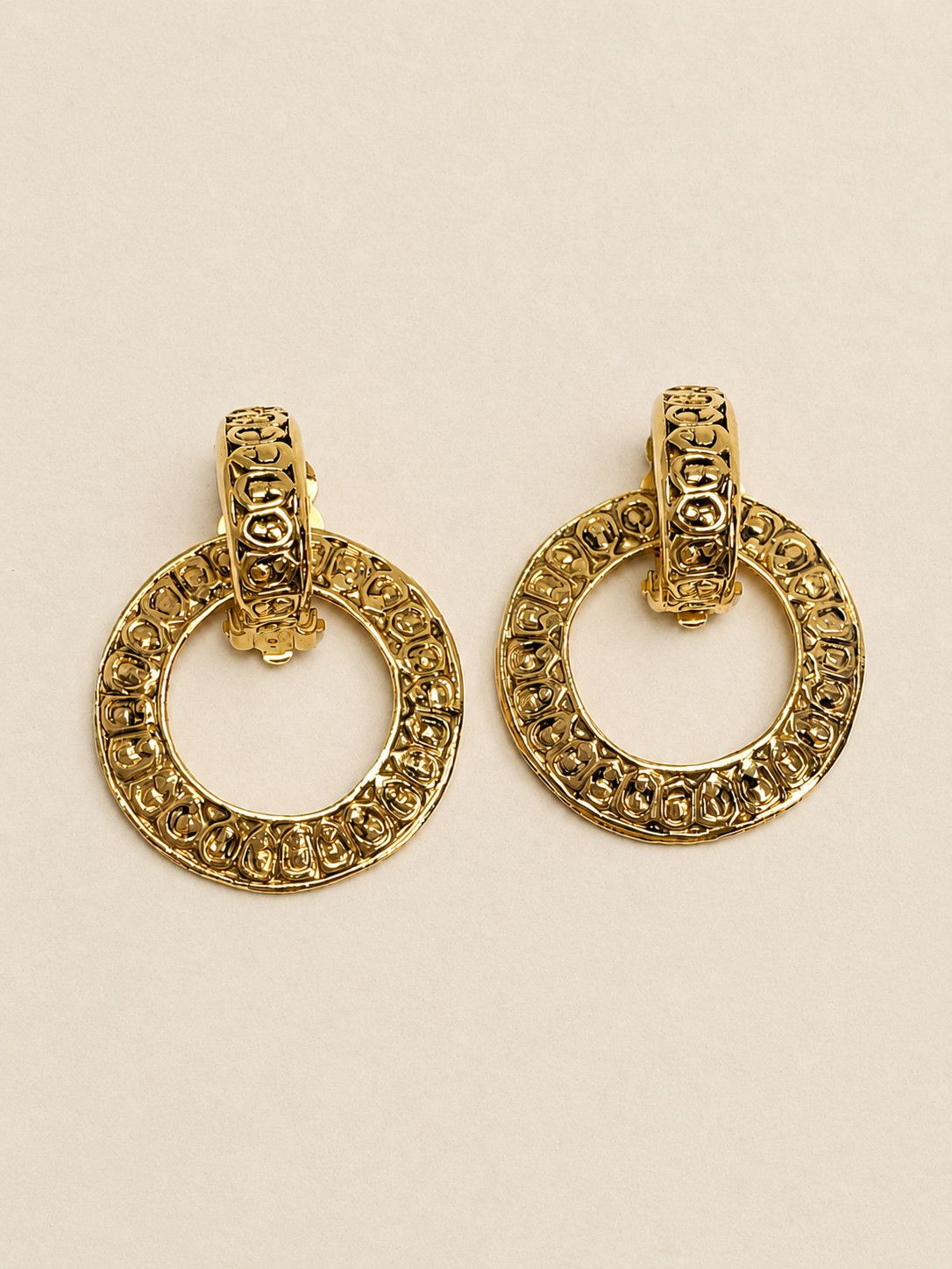 Chanel Boucles d'oreilles Hoop Size ONE SIZE - 1 Thumbnail