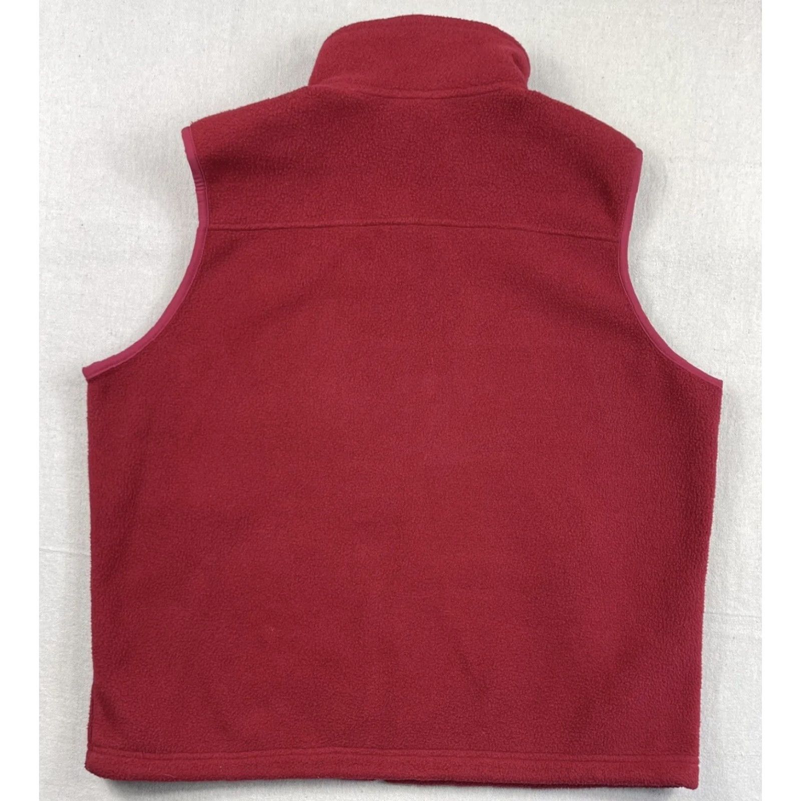 Vintage VINTAGE LL Bean Fleece Vest Mens M Zip Pockets Outdoor Red 90s Ski Hiking Chest 50 in Regular Fit United States Size US M / EU 48-50 / 2 - 2 Thumbnail