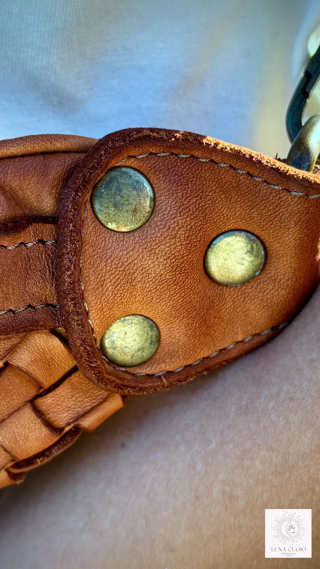 Vera Pelle Handmade Leather Bag Brown For Woman From Florence Size ONE SIZE - 5 Thumbnail