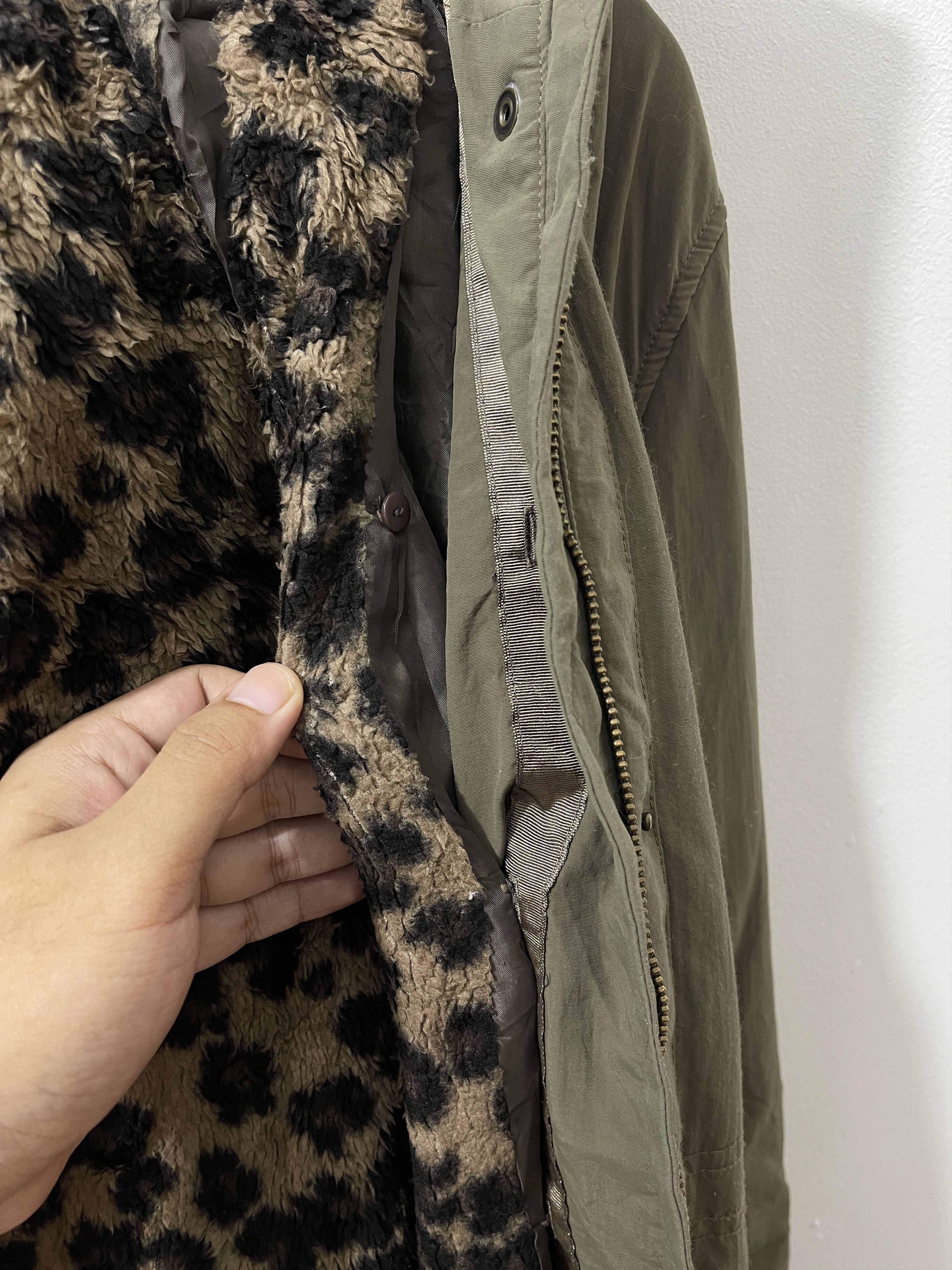 Japanese Brand 2000s Rule Japan Archive Leopard Military Jacket Size US XL / EU 56 / 4 - 8 Thumbnail