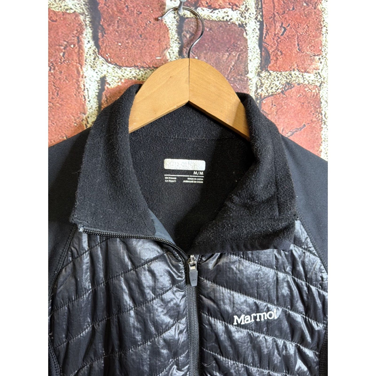 Marmot Marmot Variant Jacket Womens Medium Puffer Zip Quilted Insulated Black 2 Tone City Outdoor Casual Travel Regular Long Sleeve Mid-Length Full Zip Size M / US 6-8 / IT 42-44 - 2 Thumbnail