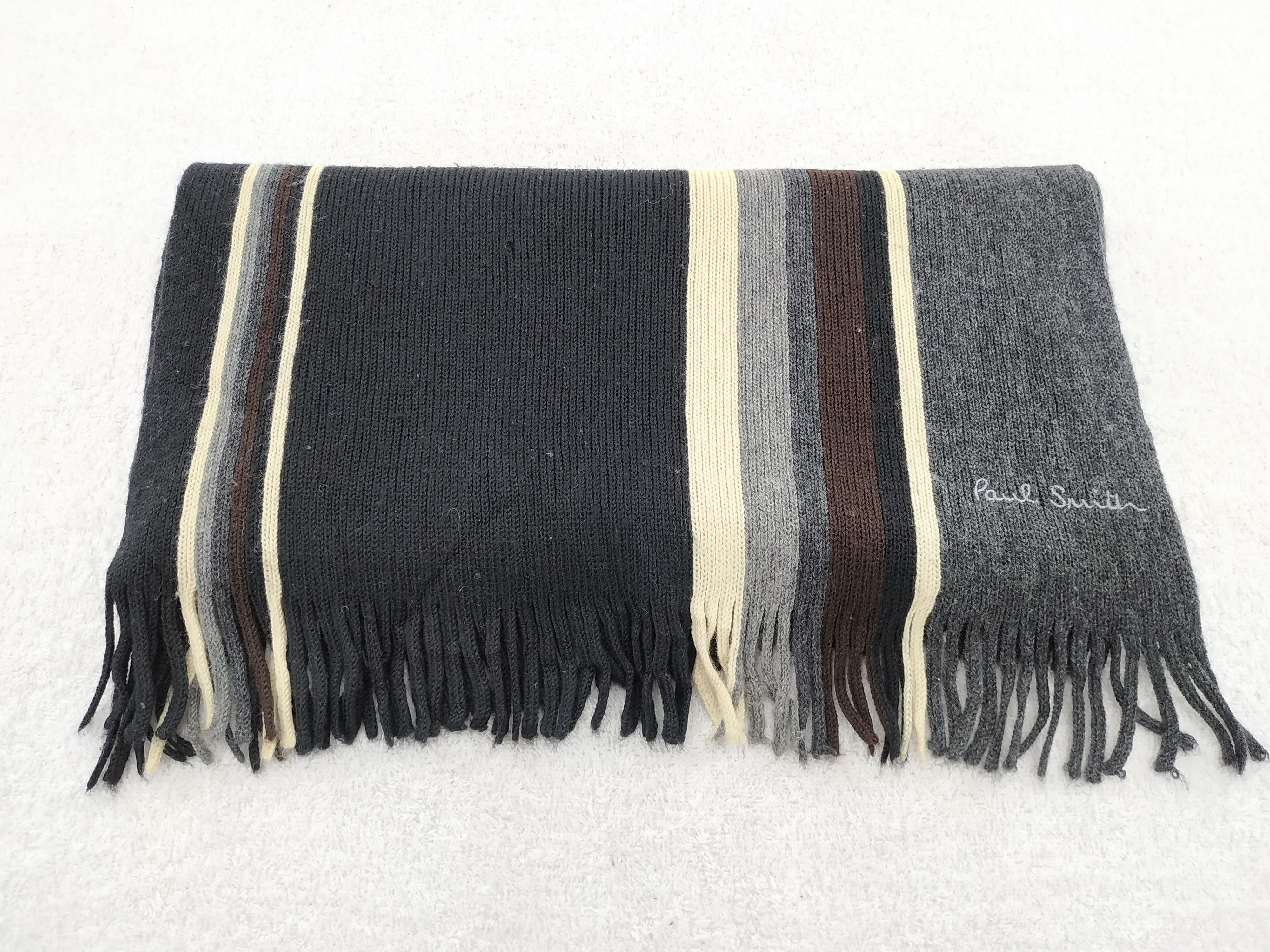 Paul Smith Vintage Paul Smith Scarf/Muffler/Neckwear MF200 Size ONE SIZE - 3 Thumbnail