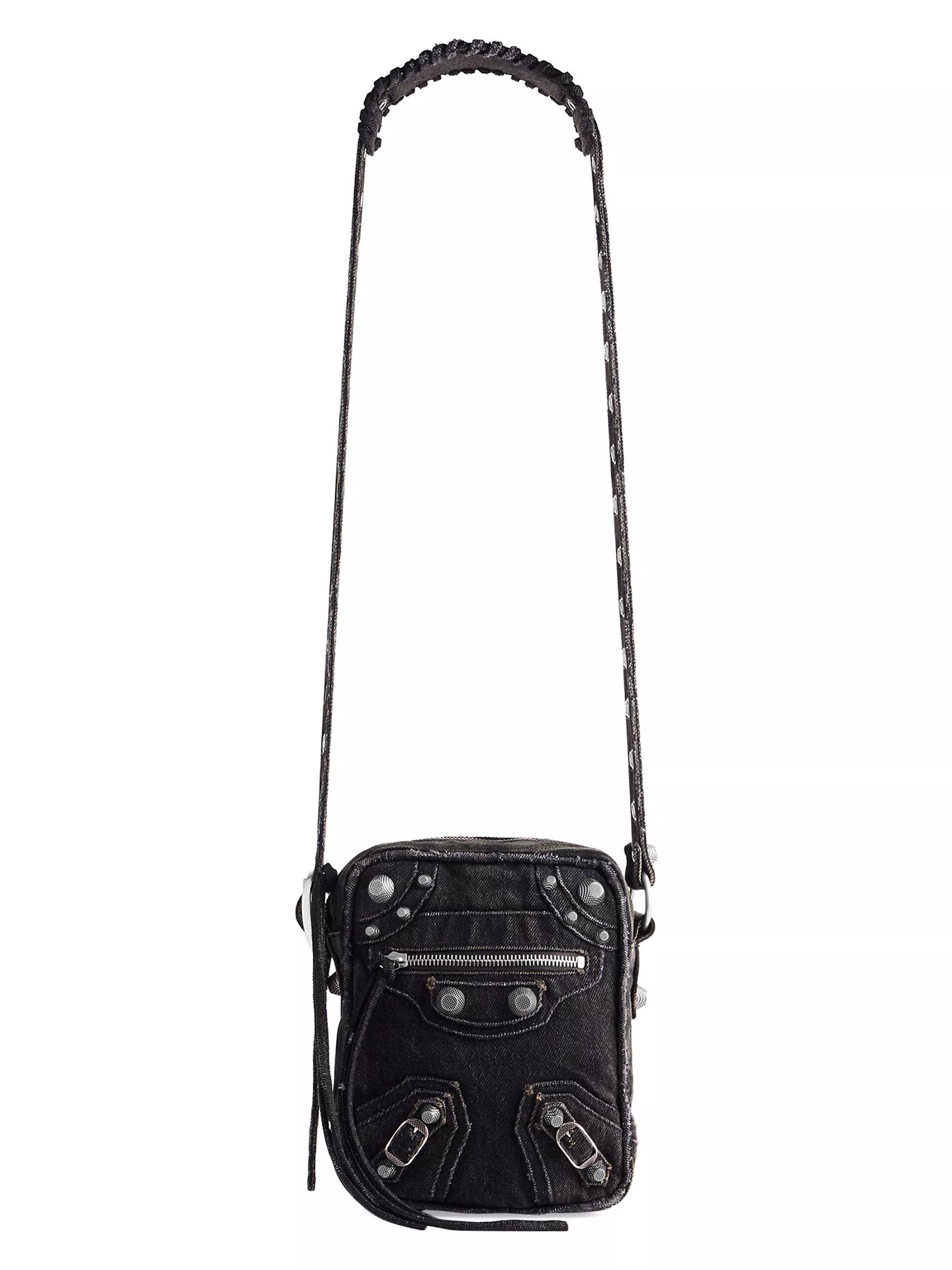 Balenciaga o1w1db10525 Size: OS / Le Cagole Crossbody Bag in Black Size ONE SIZE - 1 Thumbnail