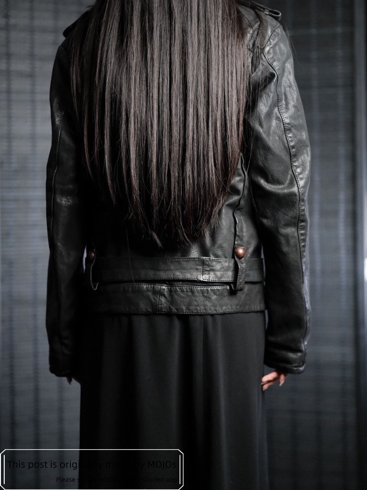 Y's Yohji Yamamoto 07AW カウレザー ライダースジャケット Yohji Yamamoto Yohji Yamamoto 07AW Y's Vintage Style Leather