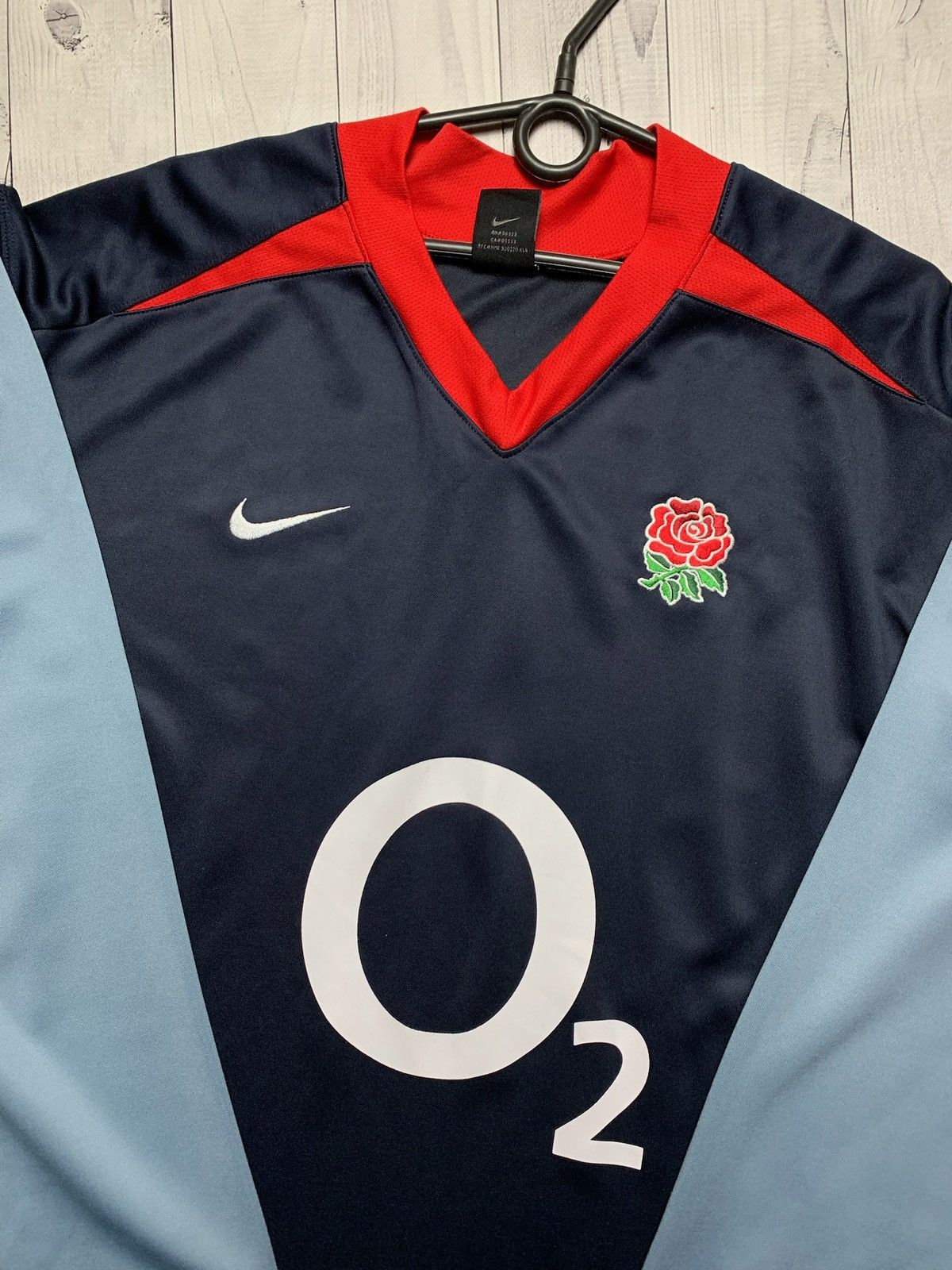 Nike × Vintage Vintage Nike Rugby England jersey size XXL logo Size US XXL / EU 58 / 5 - 3 Thumbnail
