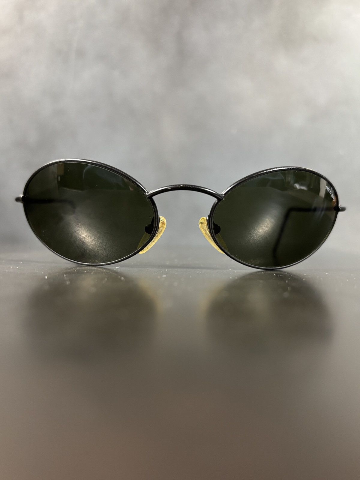 Polo Ralph Lauren 1990s Polo Sport Sunglasses Metal Oval 90 Vintage Polo Sport Size ONE SIZE - 6 Thumbnail