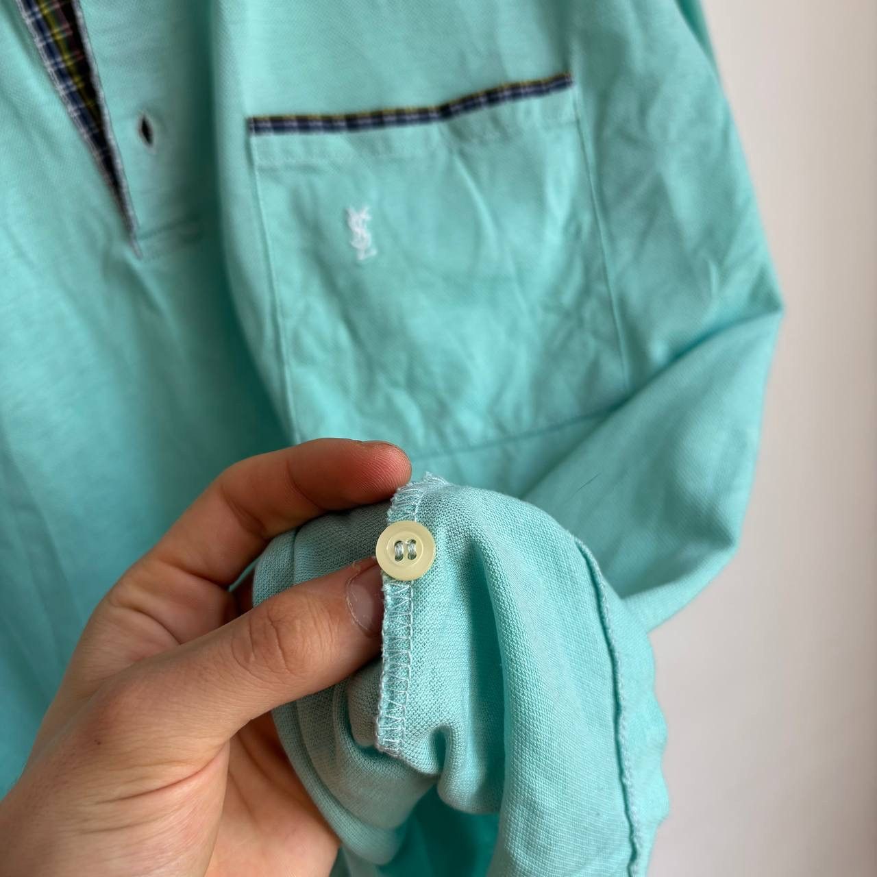 Yves Saint Laurent Vintage 90s YvesSaintLaurent Basic Polo T-Shirt Size US M / EU 48-50 / 2 - 9 Thumbnail