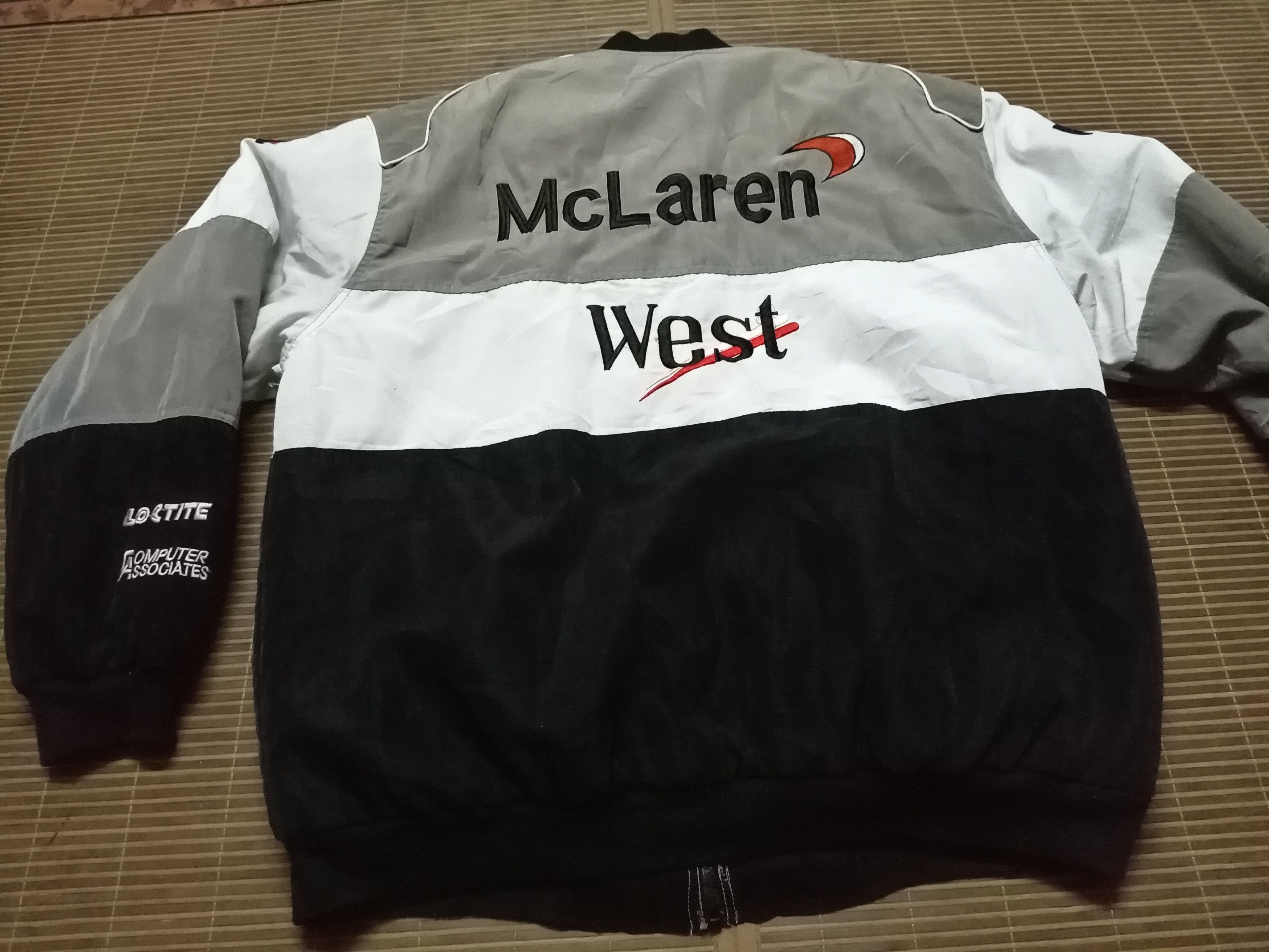 Mercedes-Benz Mens Vintage Mercedes McLaren racing jacket bombers rare Size US XL / EU 56 / 4 - 2 Thumbnail