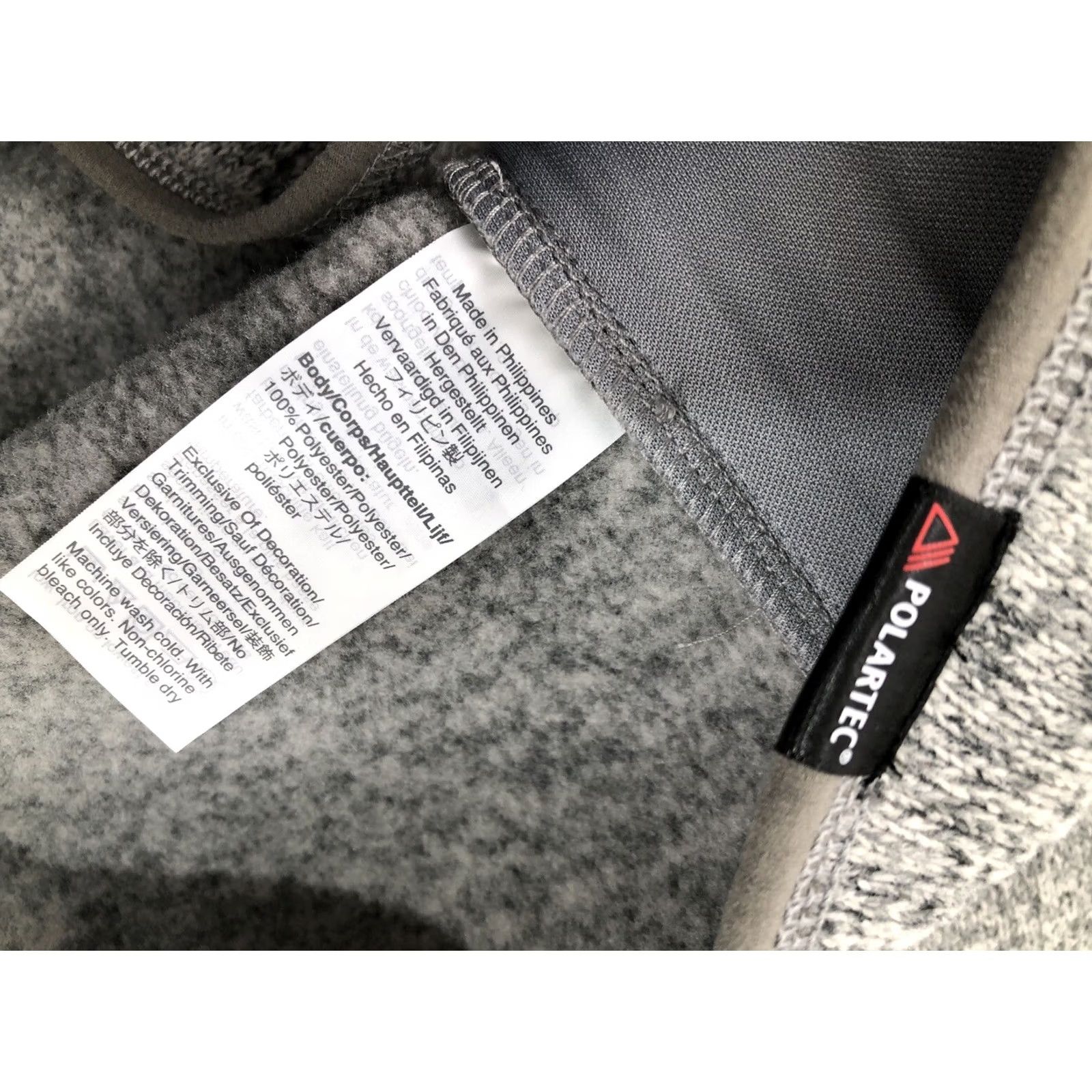 J.Crew J.CREW POLARTEC NORDIC Mens 2XL Full Zip Vest Gray Embroidered Tags NEW Size US XXL / EU 58 / 5 - 7 Thumbnail