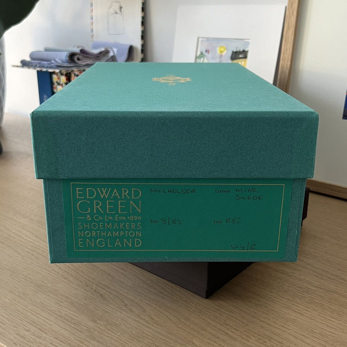 Edward Green Edward Green Chelsea Mink Suede 8/8.5 82E Size US 8.5 / EU 41-42 - 5 Thumbnail