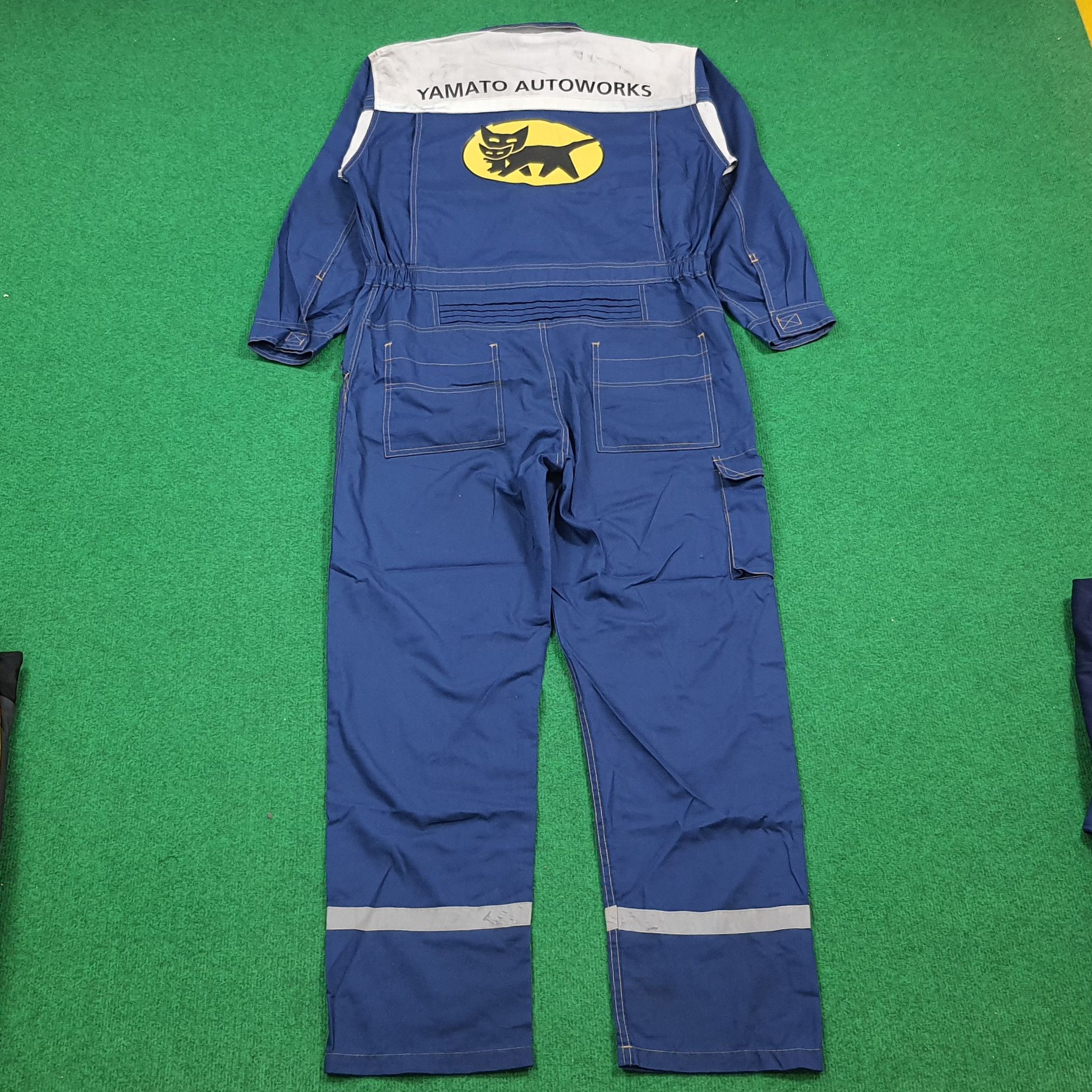 Japanese Brand Vintage Yamato Transports Japan Workwear Coverall C300N3 Size US M / EU 48-50 / 2 - 2 Thumbnail