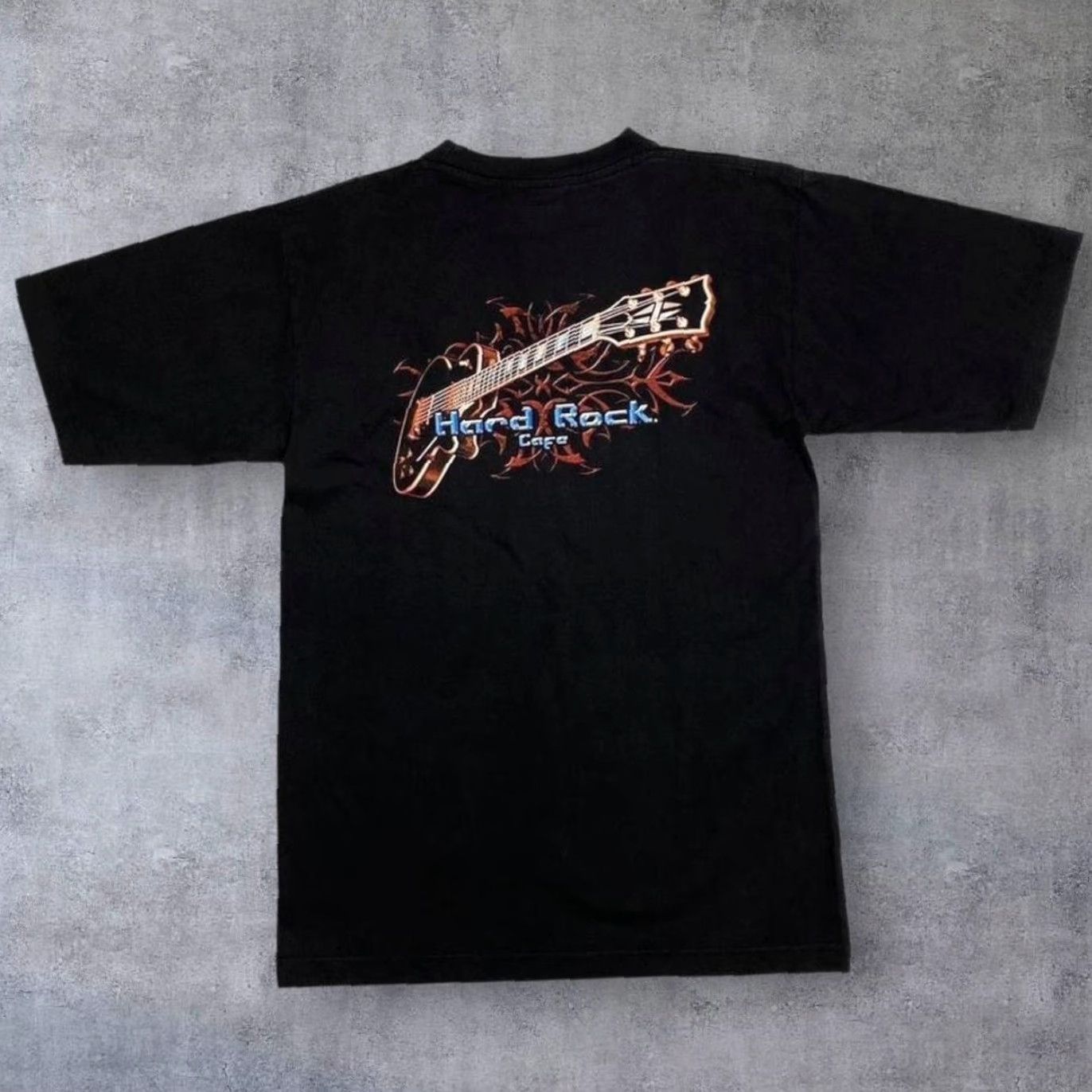 Hard Rock Cafe Vintage Hard Rock Cafe Stockholm Souvenir Logo Graphic T-Shirt S Mens Black 90s Shirt Size US S / EU 44-46 / 1 - 2 Thumbnail