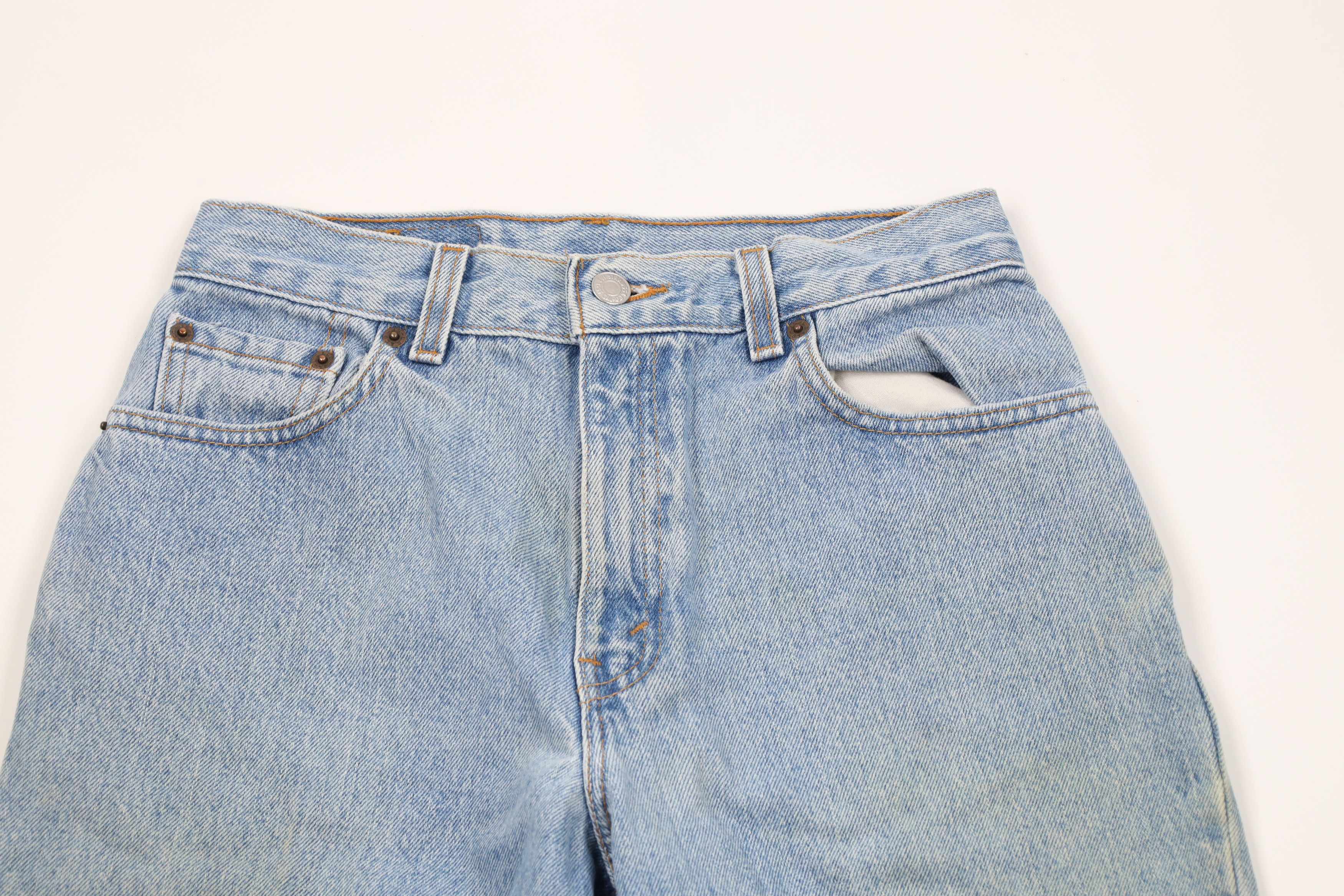 Levi's × Vintage Vintage 90s Levis 550 Relaxed Fit Tapered Leg Jeans USA Size 30" / US 8 / IT 44 - 2 Thumbnail