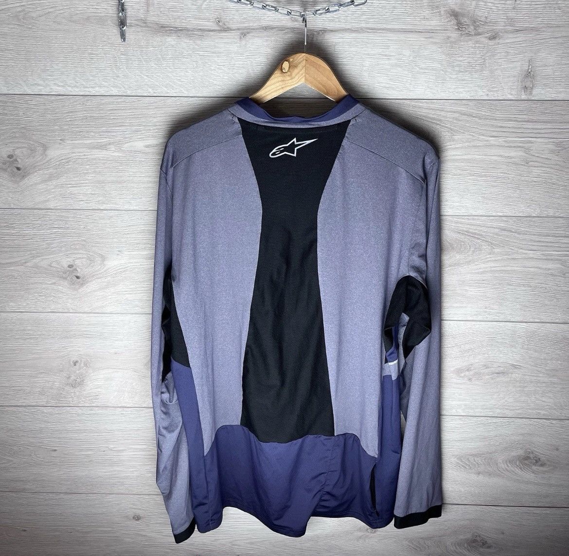 Alpinestars Men’s moto longsleeve Alpinestars size Xl Y2K sport Size US XL / EU 56 / 4 - 9 Thumbnail