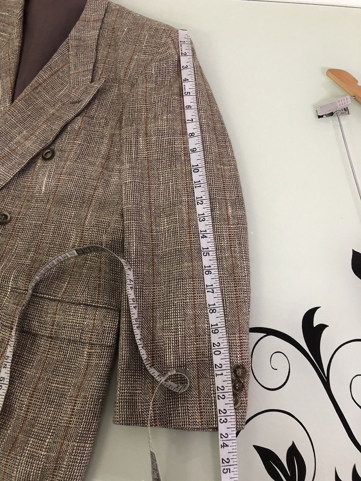 Issey Miyake Vintage Issey Miyake Tete Homme Tweed Wool Blend Silk Jacket Size US M / EU 48-50 / 2 - 20 Thumbnail
