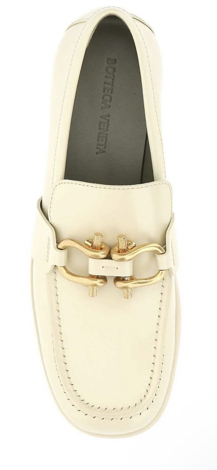 Bottega Veneta Bottega Veneta Monsieur Mocassin Soft Vinyl Butter Loafers Size US 9.5 / IT 39.5 - 3 Thumbnail