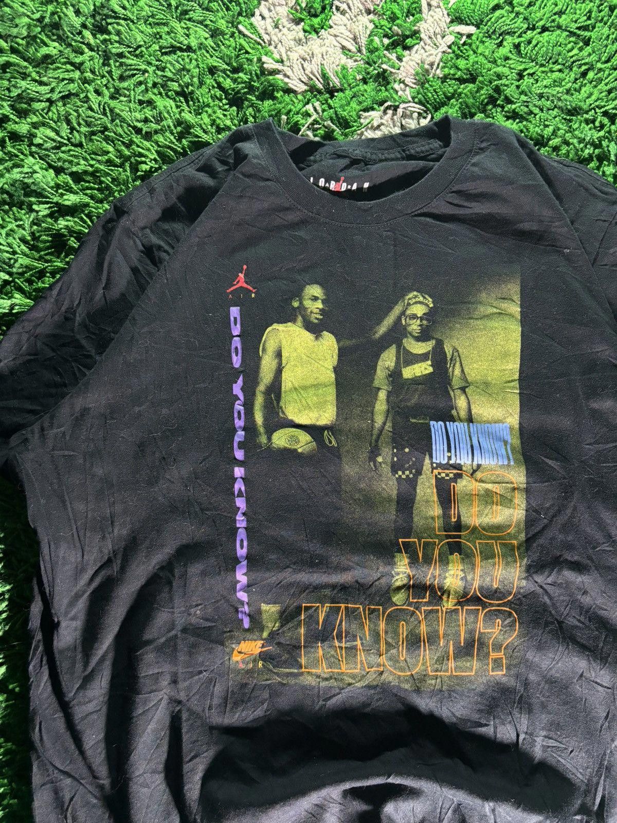 Jordan Brand 2010s Jordan “Do You Know” Tee Size US XL / EU 56 / 4 - 3 Thumbnail