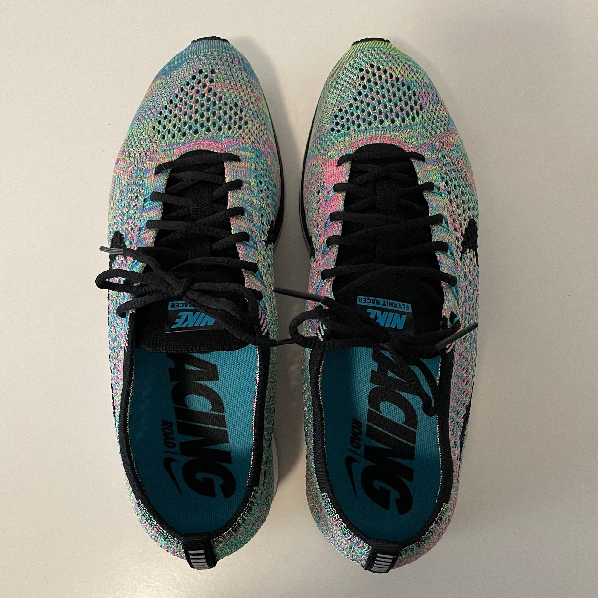 Nike Flyknit Racer Multicolor Size US 9.5 / EU 42-43 - 6 Thumbnail