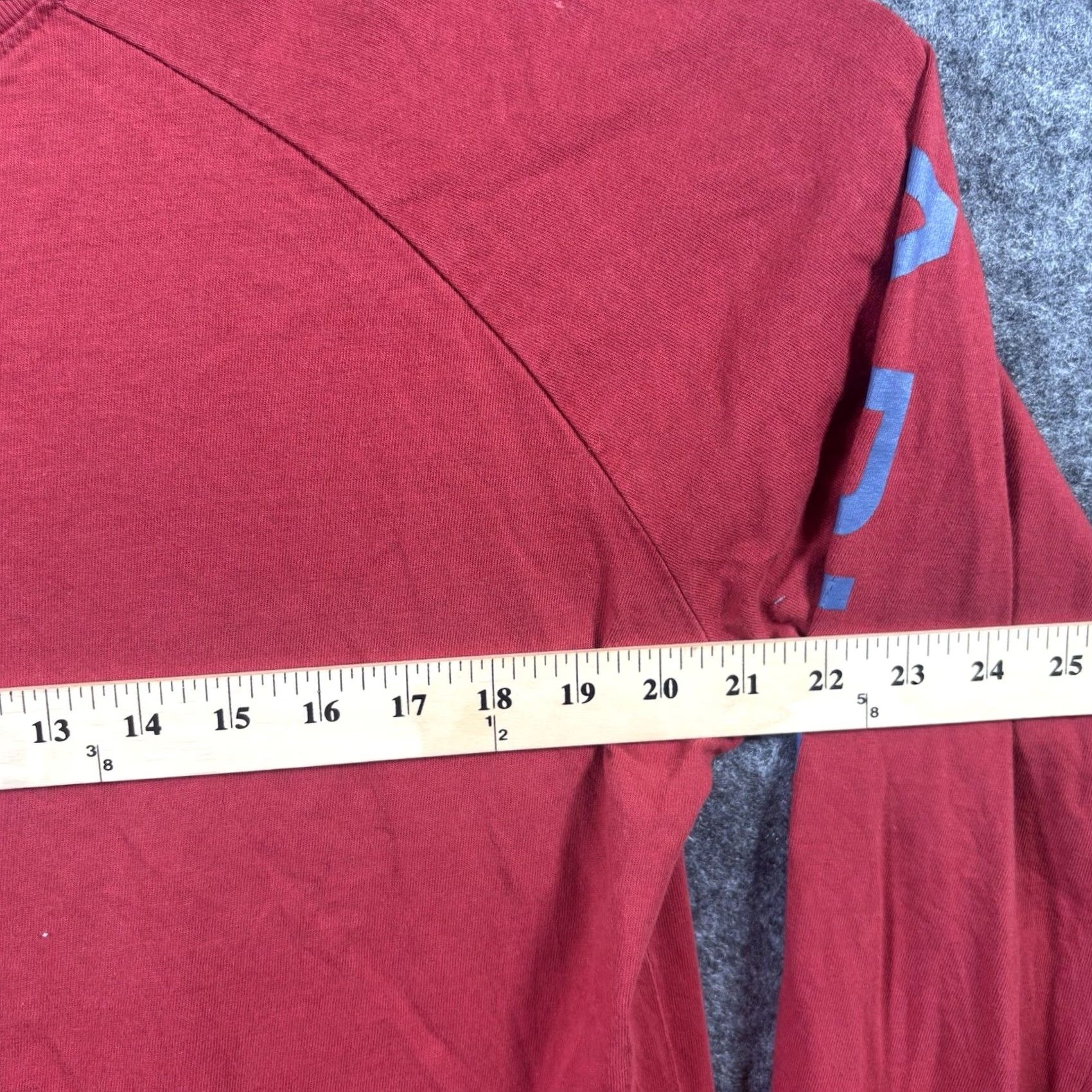 Ariat Ariat Rebar Shirt Mens T-Shirt Long Sleeve Red XL Cotton Polyester Knit Stretch Casual Workwear Crew Neck All Seasons Regular Fit Vintage: No Size US XL / EU 56 / 4 - 2 Thumbnail