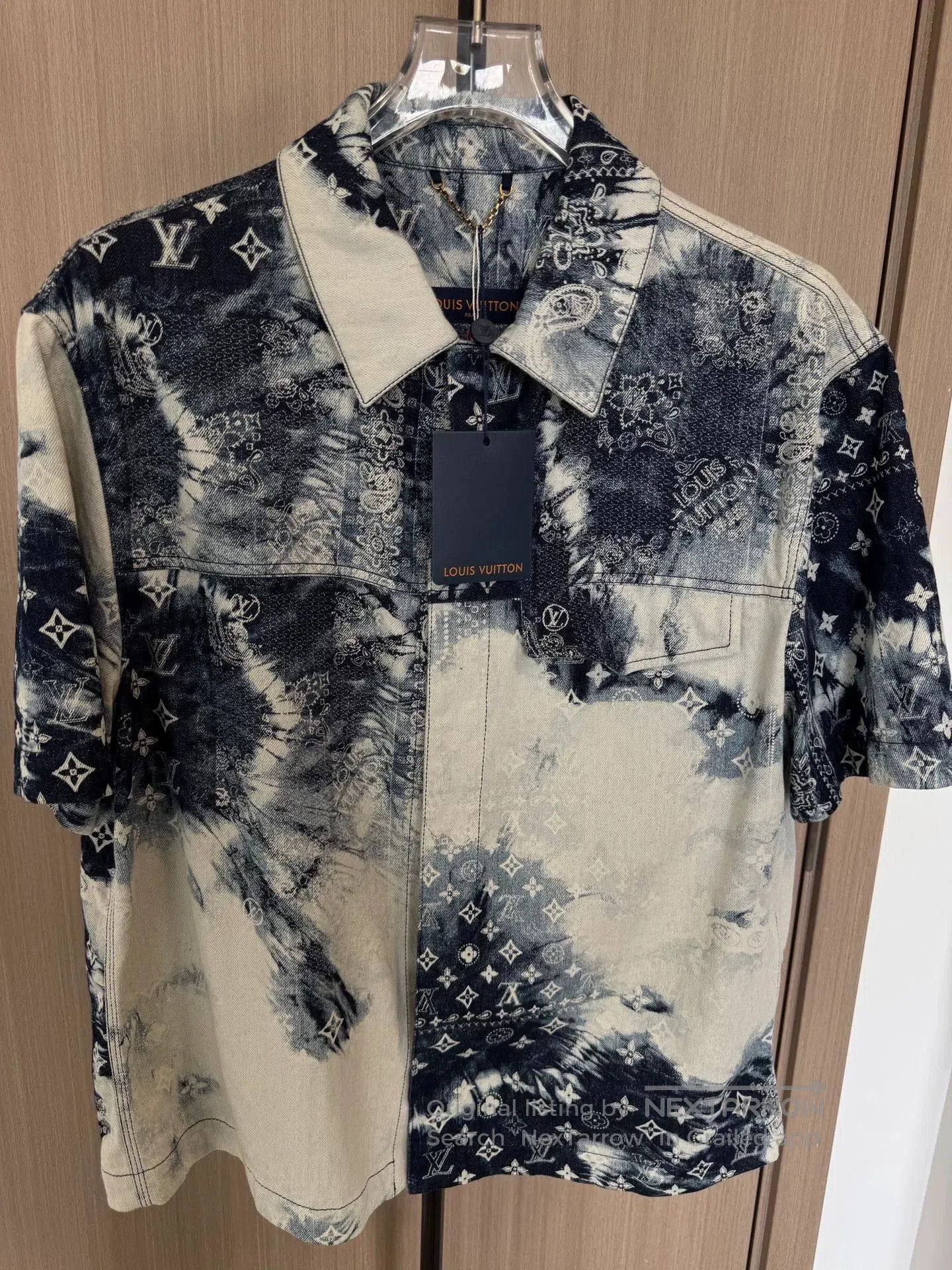 Louis Vuitton Louis Vuitton Logo Floral Short Sleeve Shirt. Size US XS / EU 42 / 0 - 1 Thumbnail