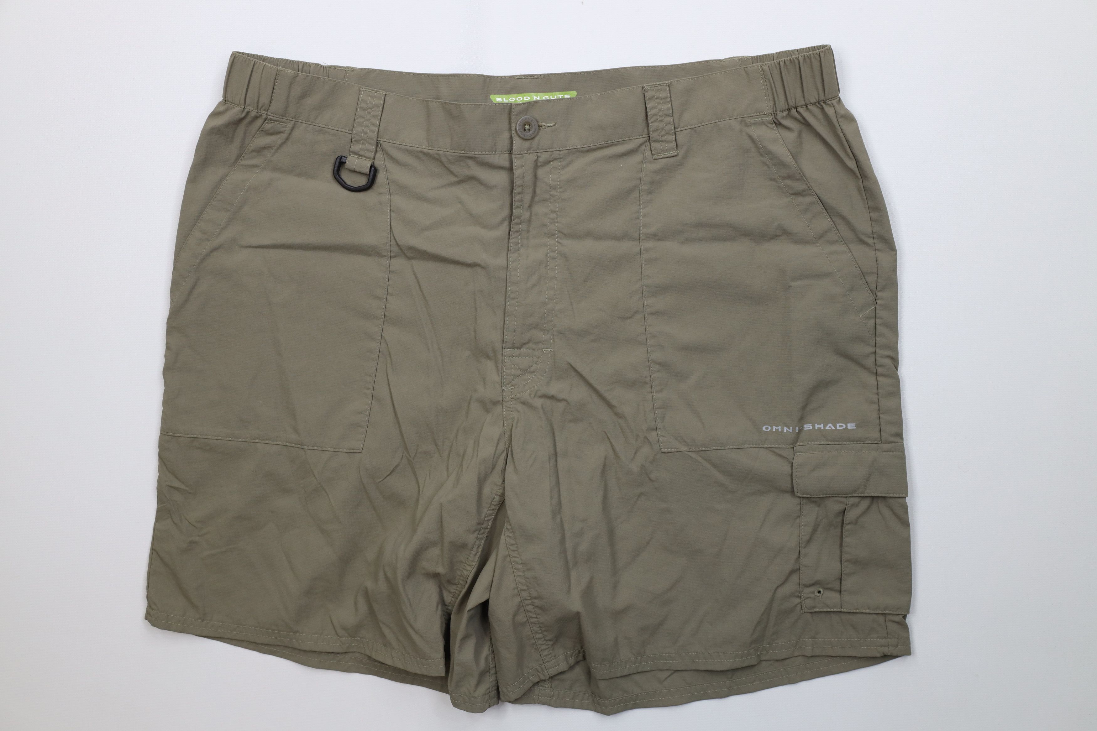 Columbia Vintage Y2K Columbia PFG Blood N Guts Fishing Shorts Beige Size US 40 / EU 56 - 1 Thumbnail