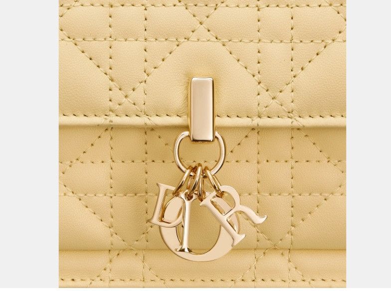 Dior o1w1db10225 Size: OS / S0937ONMJ Pouch in Pale Yellow Size ONE SIZE - 6 Thumbnail