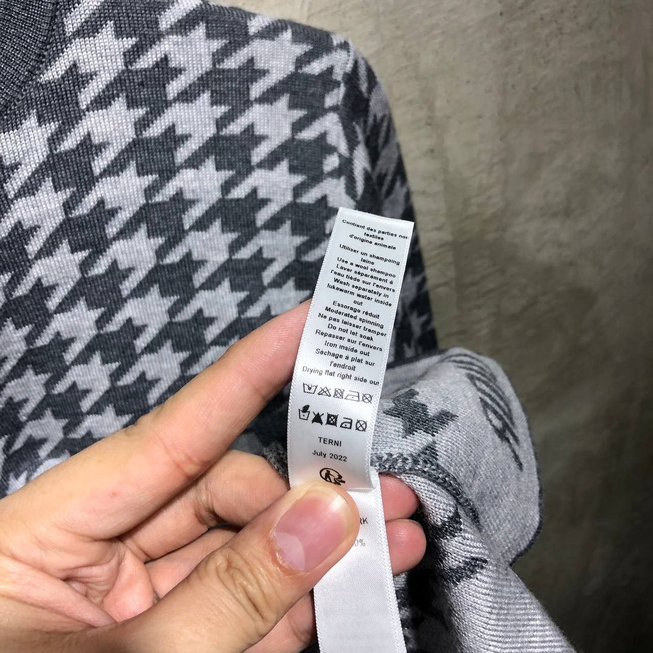 Dior Dior Houndstooth Cardigan Size XXS / US 00 / IT 34 - 10 Thumbnail